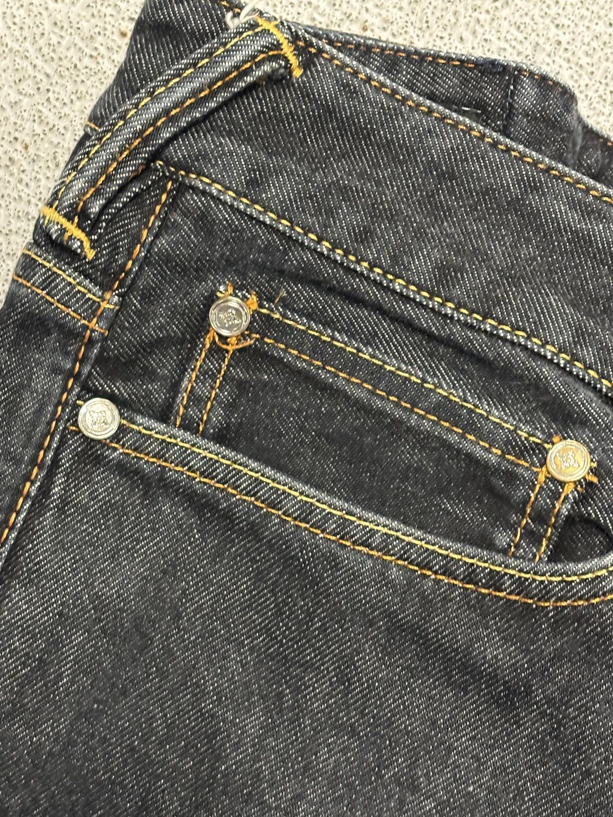 Evisu Evisu Kuro Embroidered Heavyduty Jeans Size US 34 / EU 50 - 8 Thumbnail
