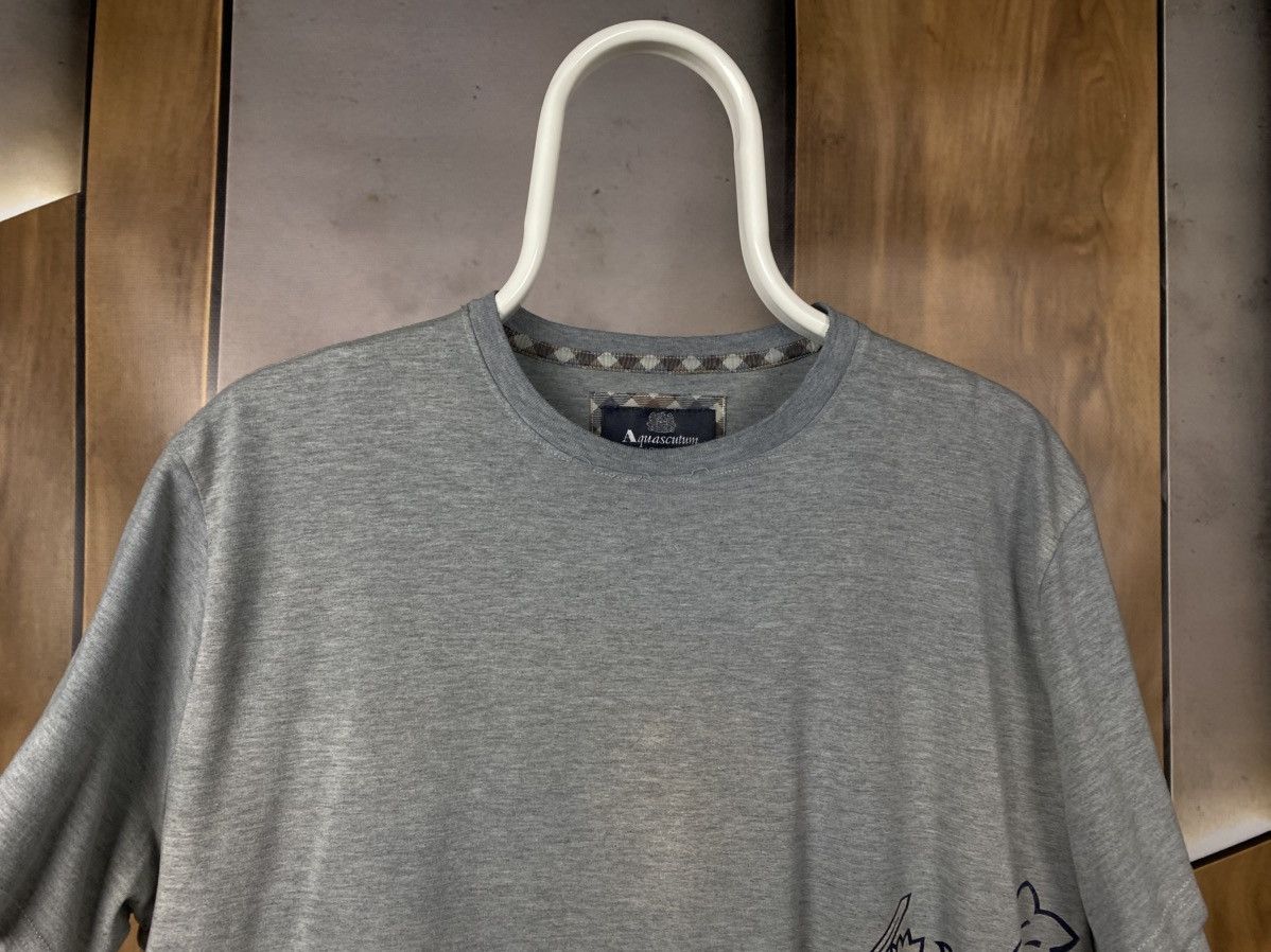 Aquascutum 🛡️T-Shirt Aquascutum Of London United Kingdom Big Logo Tee🛡️ Size US XL / EU 56 / 4 - 5 Thumbnail