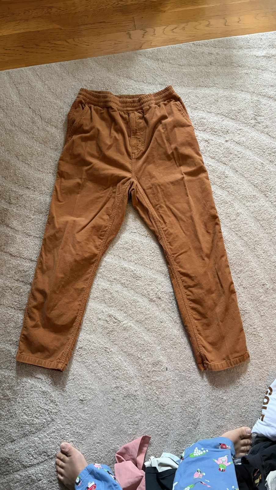 Carhartt Wip Carhartt WIP Flint Pant Tan corduroy pants Size Large Size US 34 / EU 50 - 2 Thumbnail