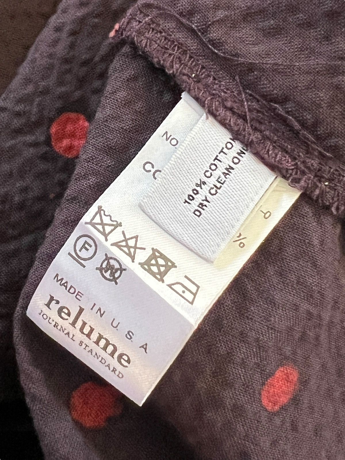 Post-Imperial Post-Imperial x Journal Standard Hand-Dyed Baseball Shirt Size US M / EU 48-50 / 2 - 8 Thumbnail