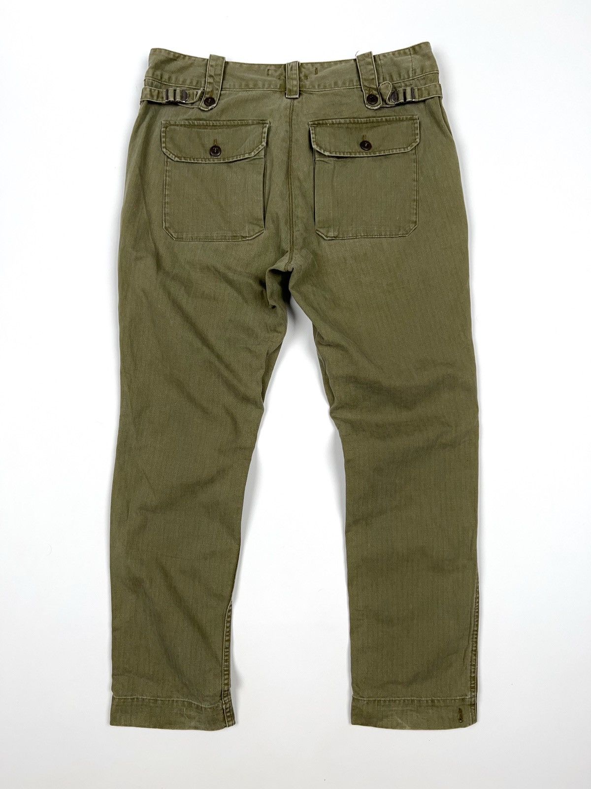 Polo Ralph Lauren Polo Ralph Lauren Military Cargo Vintage Combat Pants Battle Size US 33 - 2 Thumbnail