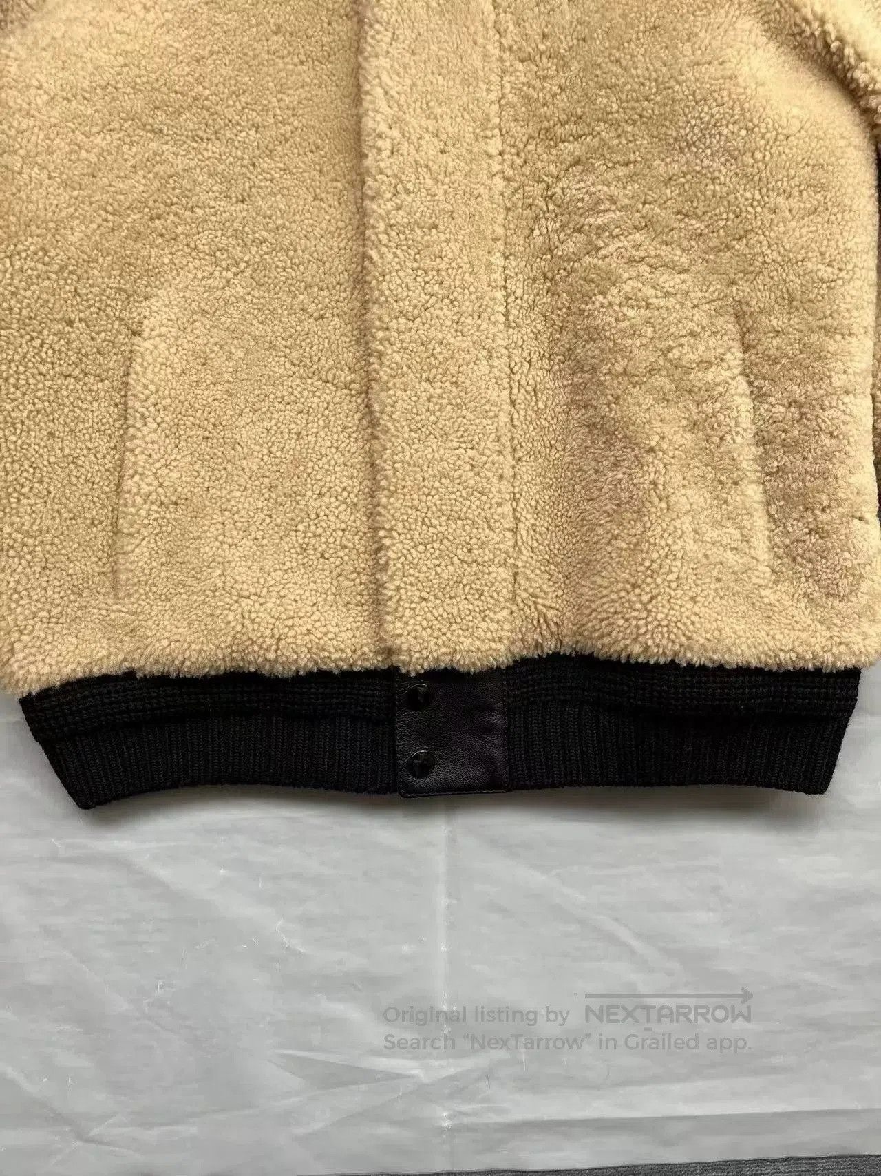 Saint Laurent Paris Saint Laurent Shearling Jacket with Removable Collar. Size US M / EU 48-50 / 2 - 4 Thumbnail