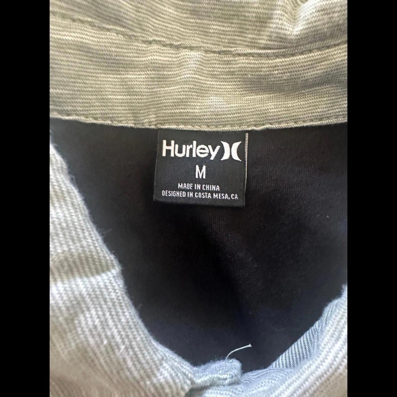 Hurley Mens Hurley Polo Grey Shirt Size US M / EU 48-50 / 2 - 2 Thumbnail