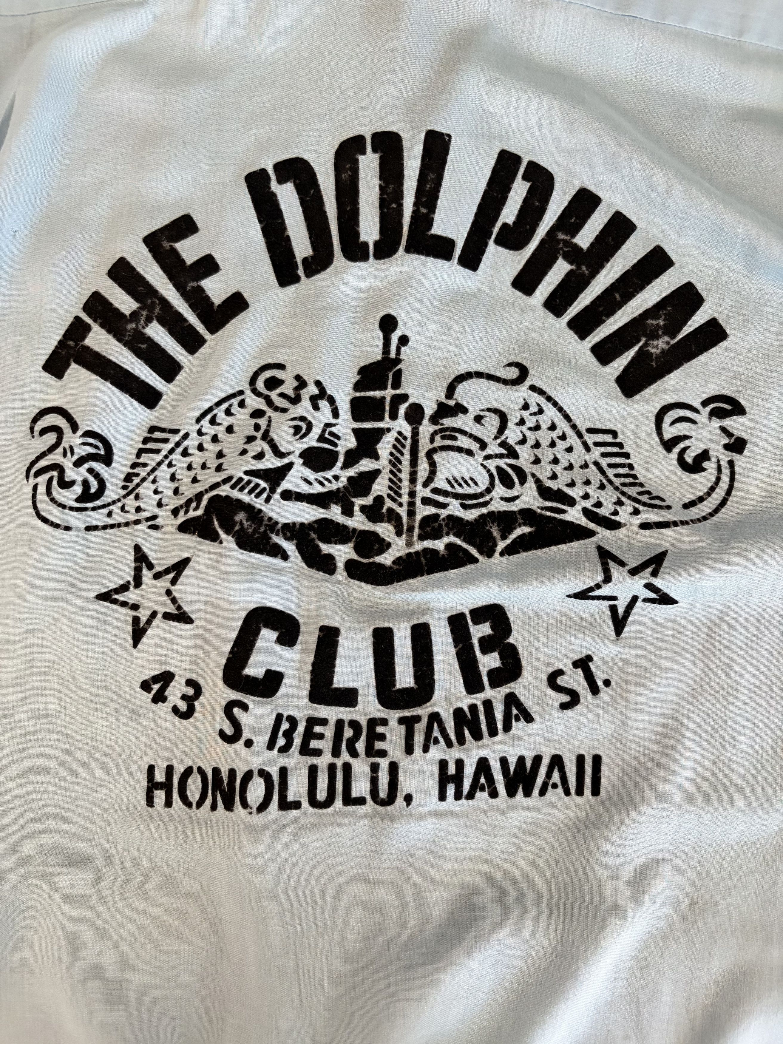 Vintage 1950s Dolphin Club button up Size US L / EU 52-54 / 3 - 4 Thumbnail