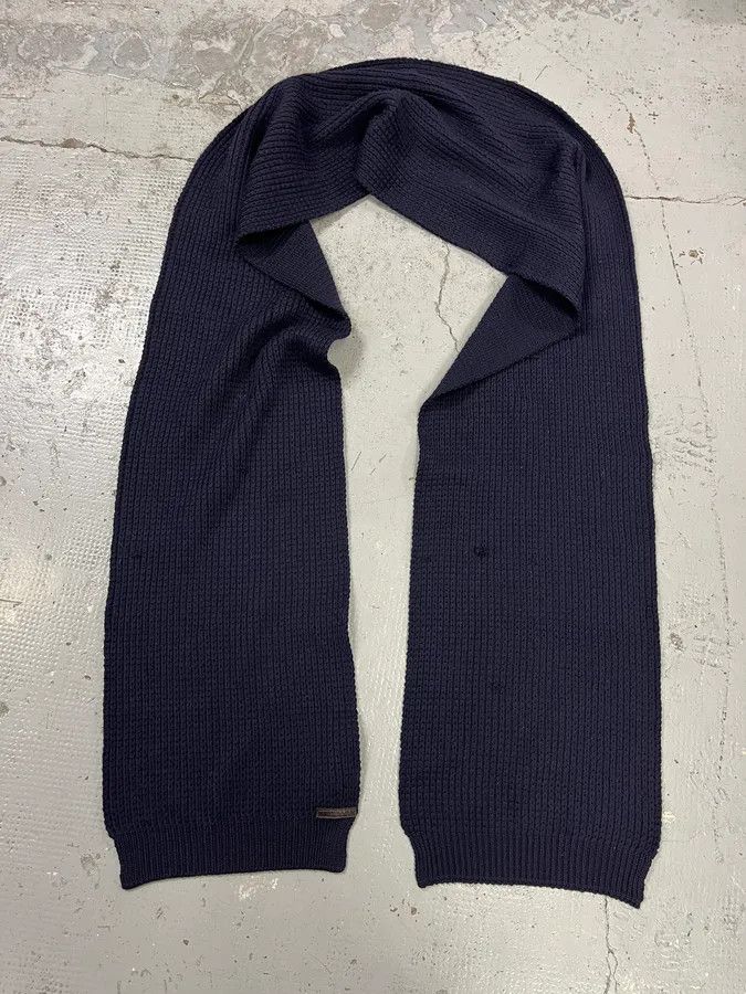 Prada AW2006 Prada Navy Wool Scarf Size ONE SIZE - 1 Thumbnail