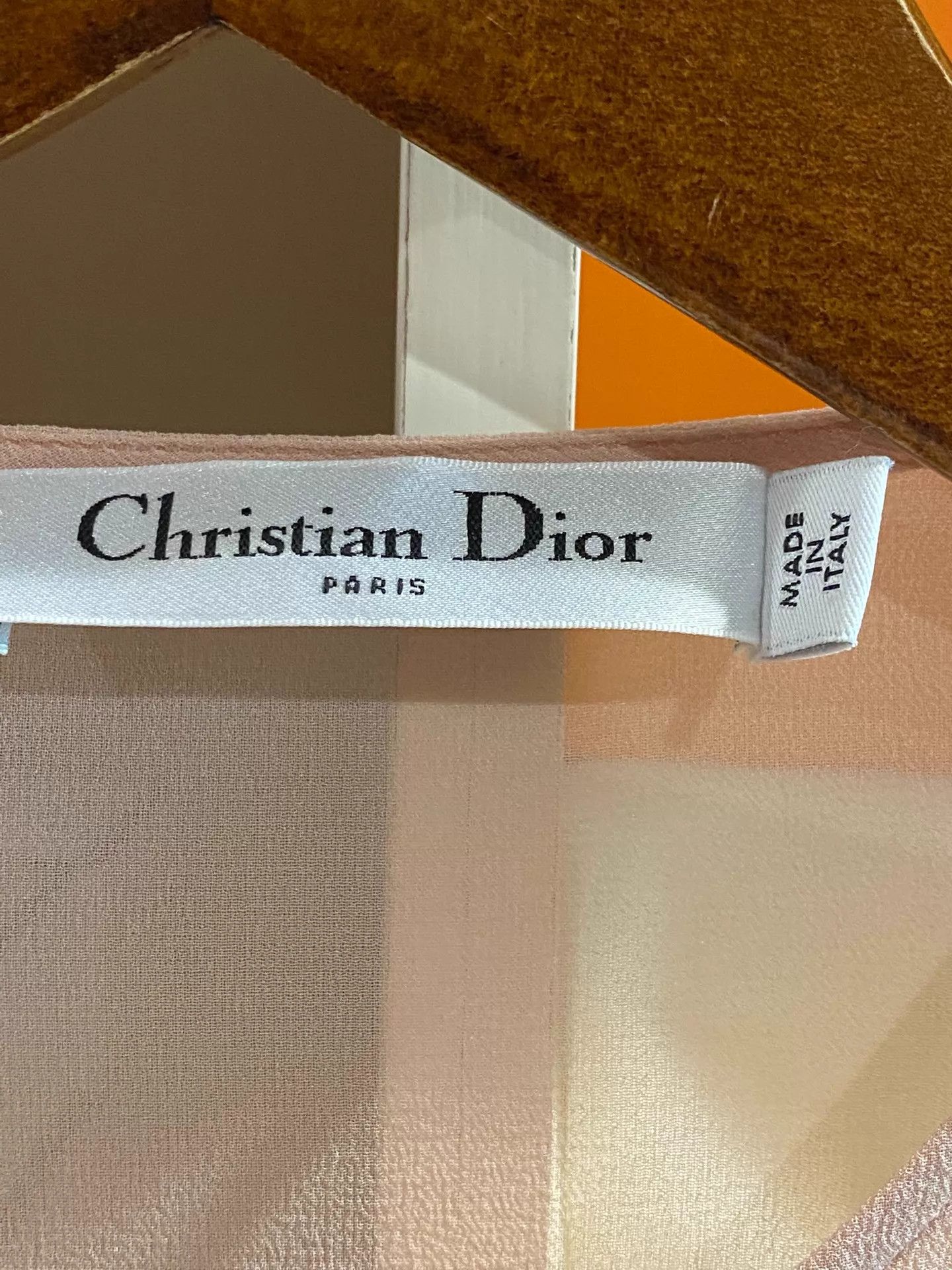 Dior Dior Shirt 36 Soft Sheer Fabric Size XS / US 0-2 / IT 36-38 - 3 Thumbnail