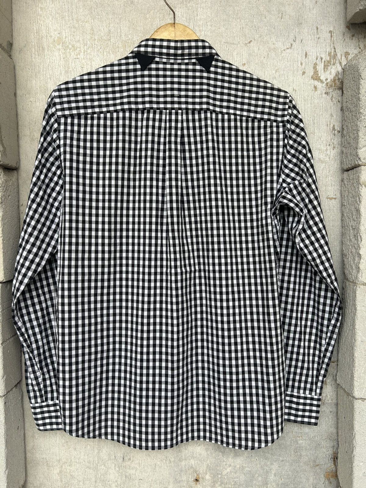 Issey Miyake Frapbois Gingham Check Shirt Size XS / US 0-2 / IT 36-38 - 6 Thumbnail