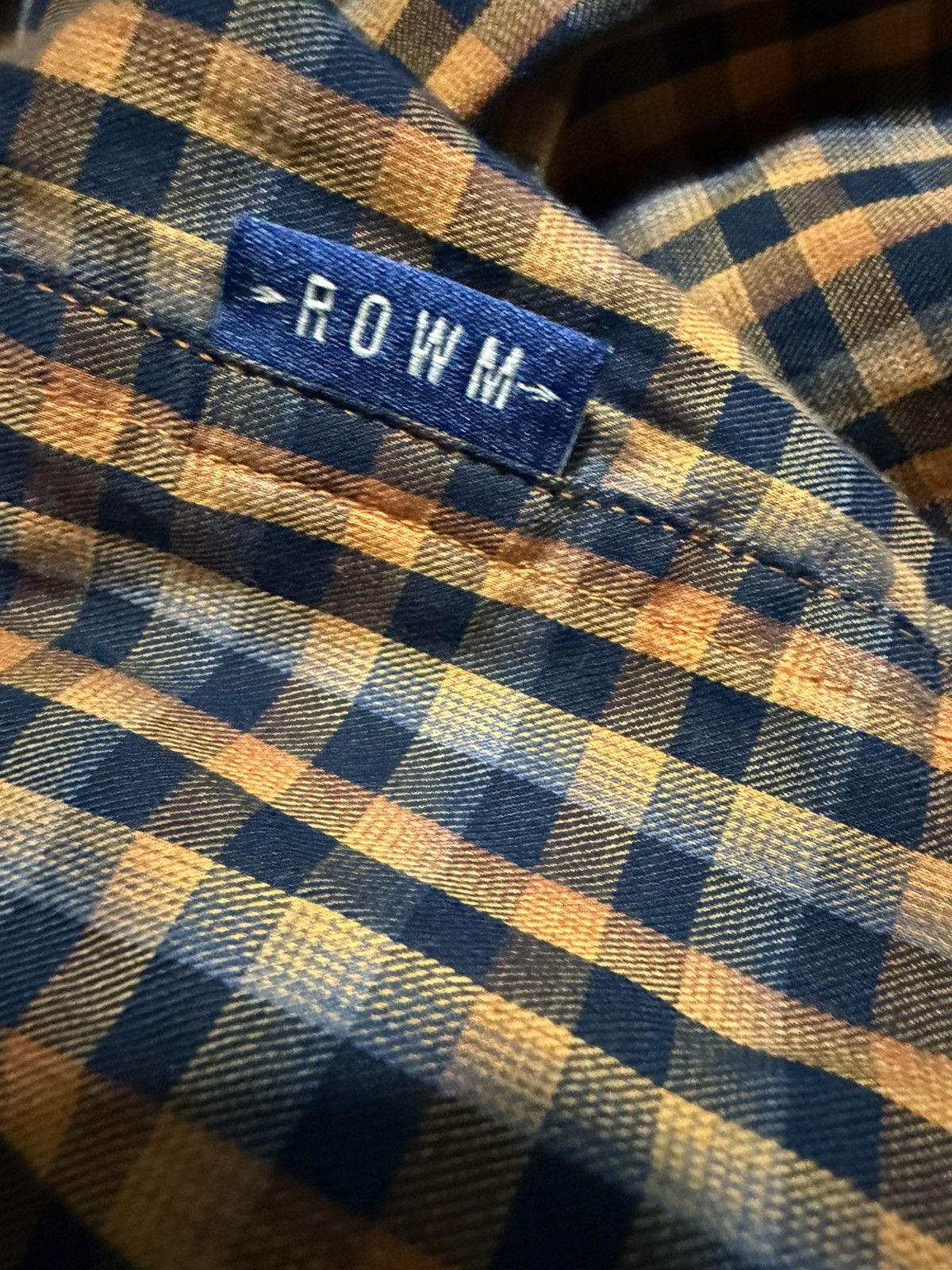 Other Rowm Gingham Plaid Button Down Shirt Size XXL. Size US XXL / EU 58 / 5 - 7 Thumbnail