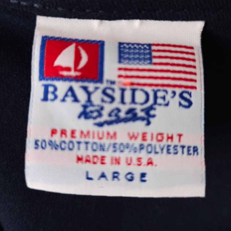 Vintage VINTAGE Bayside Las Vegas T Shirt Mens Size Large Blue 90s Y2K Souvenir Made In USA Size US L / EU 52-54 / 3 - 6 Thumbnail