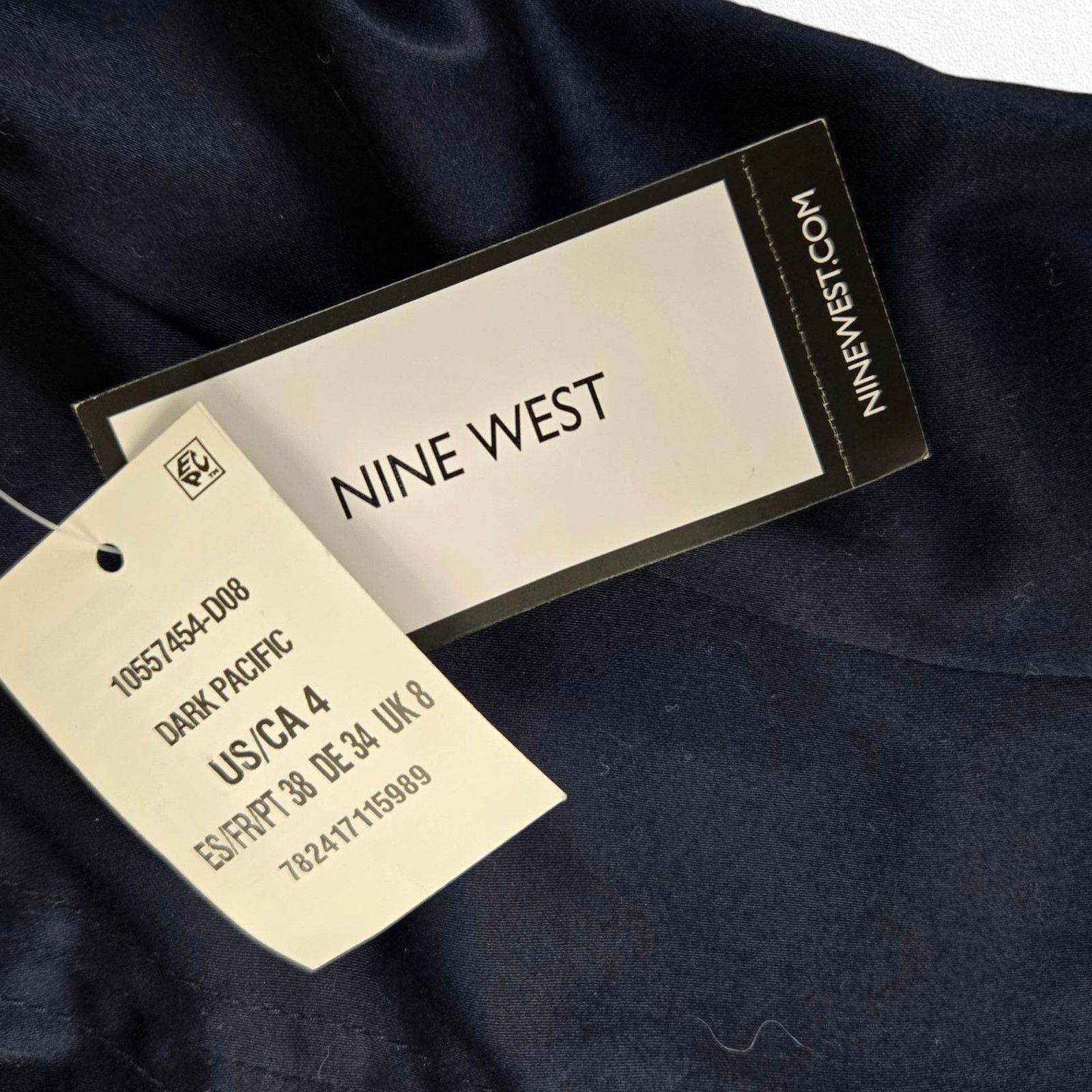 Nine West Nine West Navy Classic Fit and Flare Dress Size 4 Size S / US 4 / IT 40 - 6 Thumbnail