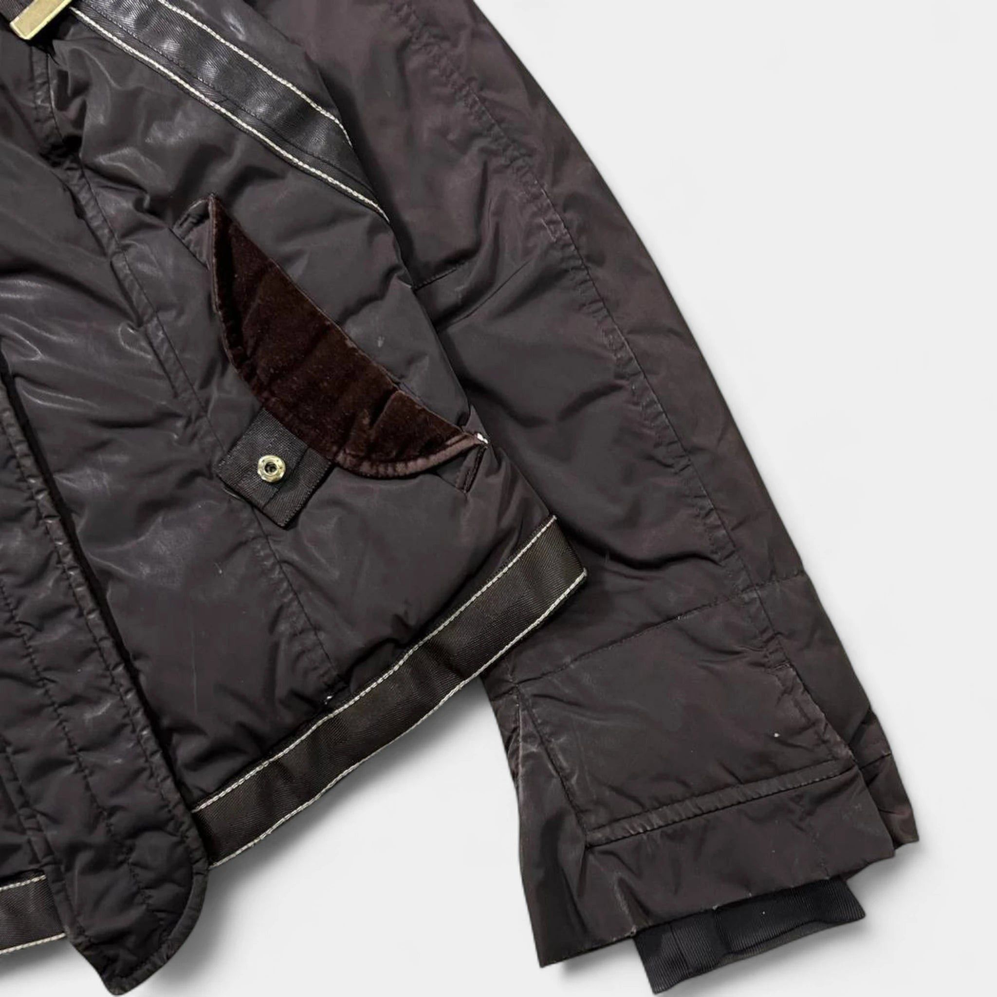 Marithe + Francois Girbaud Marithé + François Girbaud Parachute Brown Jacket Size US S / EU 44-46 / 1 - 3 Thumbnail
