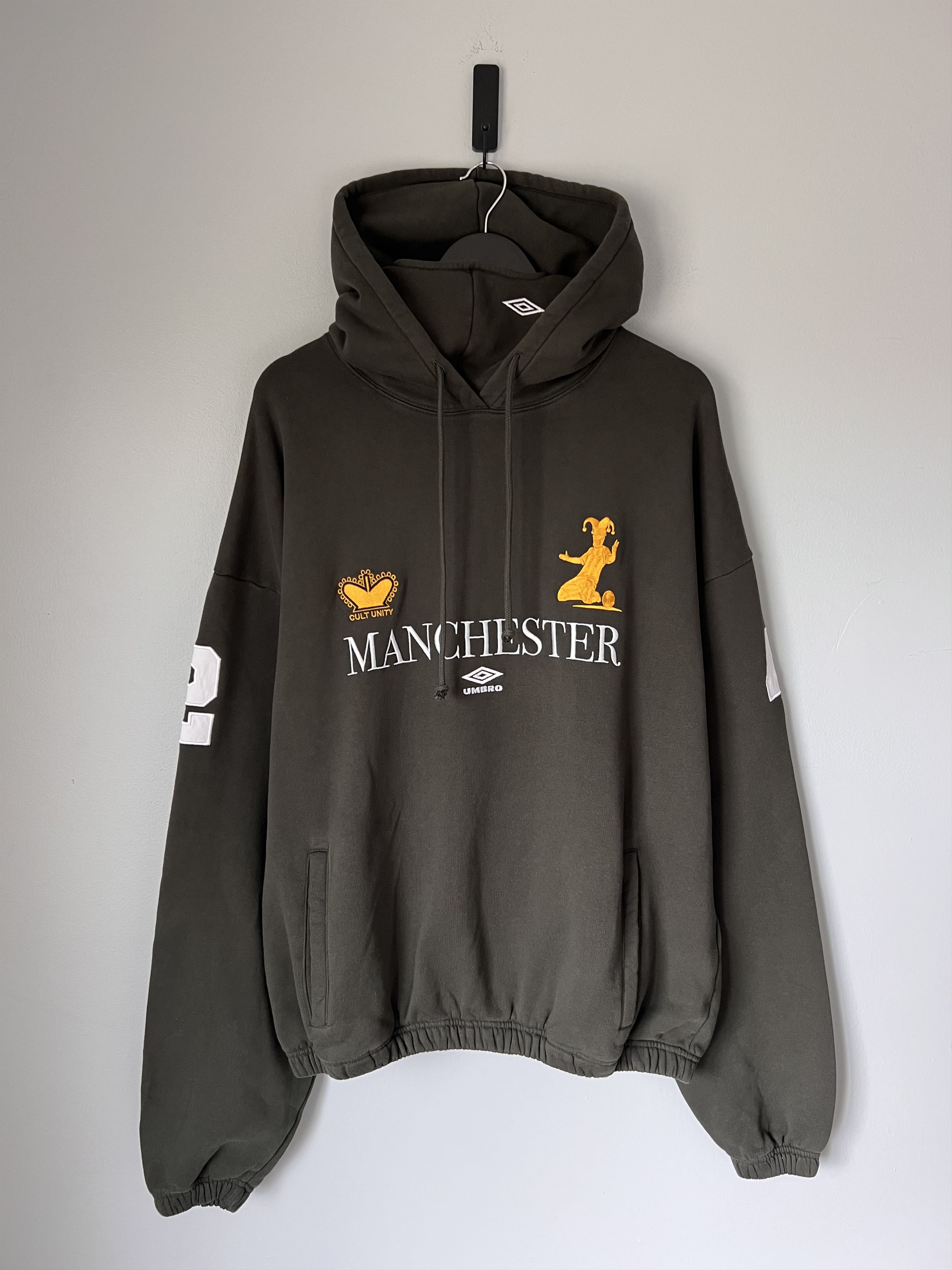 Slam Jam × Umbro Umbro Penalty Culture Manchester Mask Hoodie in Black Size US L / EU 52-54 / 3 - 1 Thumbnail
