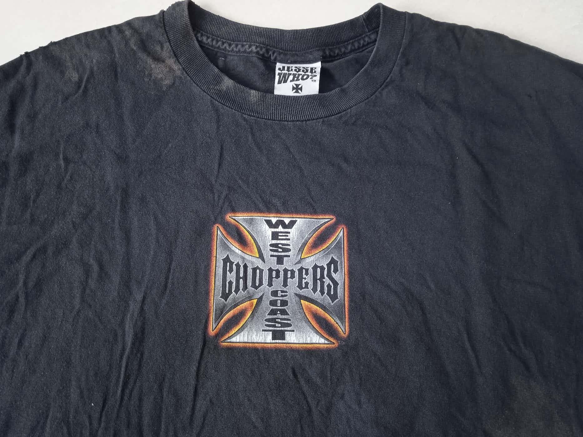 Vintage Vintage 2000s West Coast Choppers T-Shirt Size US XL / EU 56 / 4 - 5 Thumbnail
