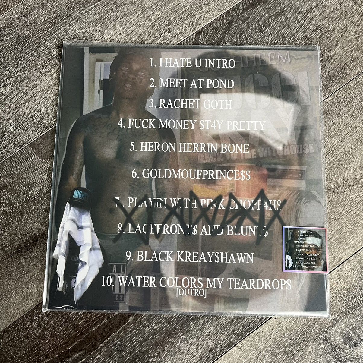Goth Money BLACK KRAY GOTH MONEY RECORDS BACK TO THE WITCH HOUSE VINYL Size ONE SIZE - 1 Thumbnail