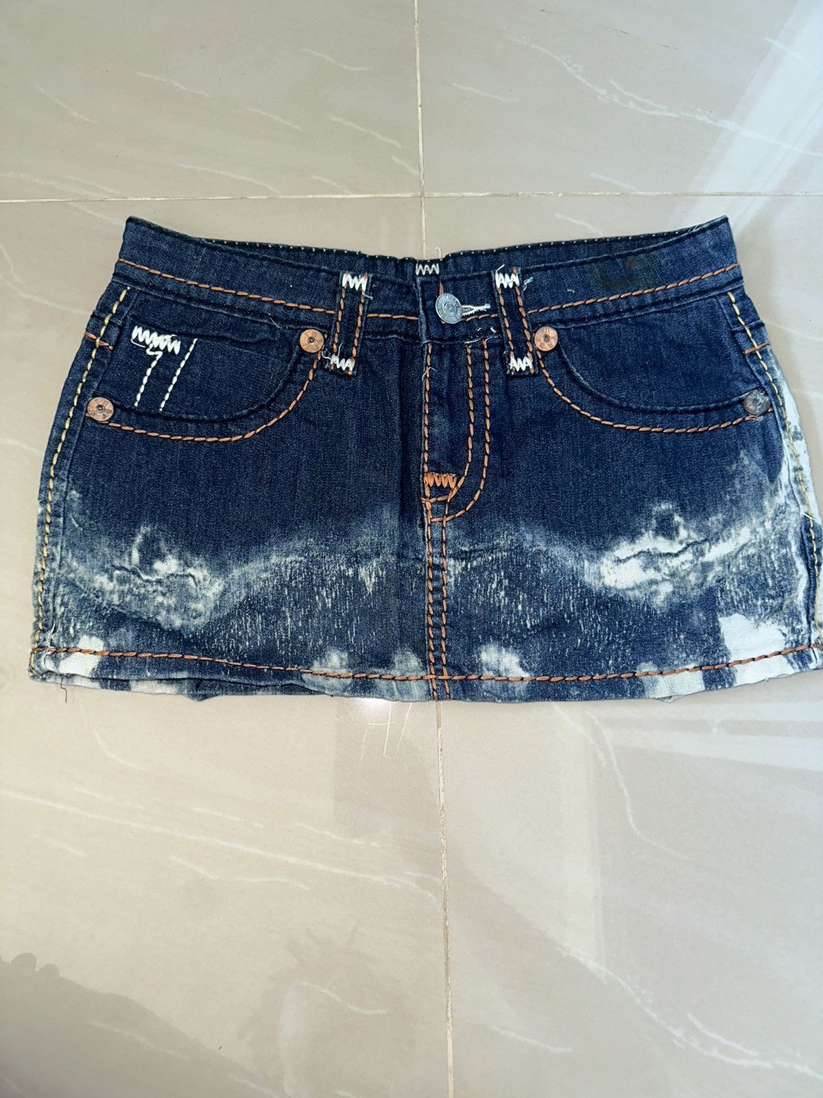 True Religion × Vintage True Religion mini skirt Size 30" / US 8 / IT 44 - 4 Thumbnail
