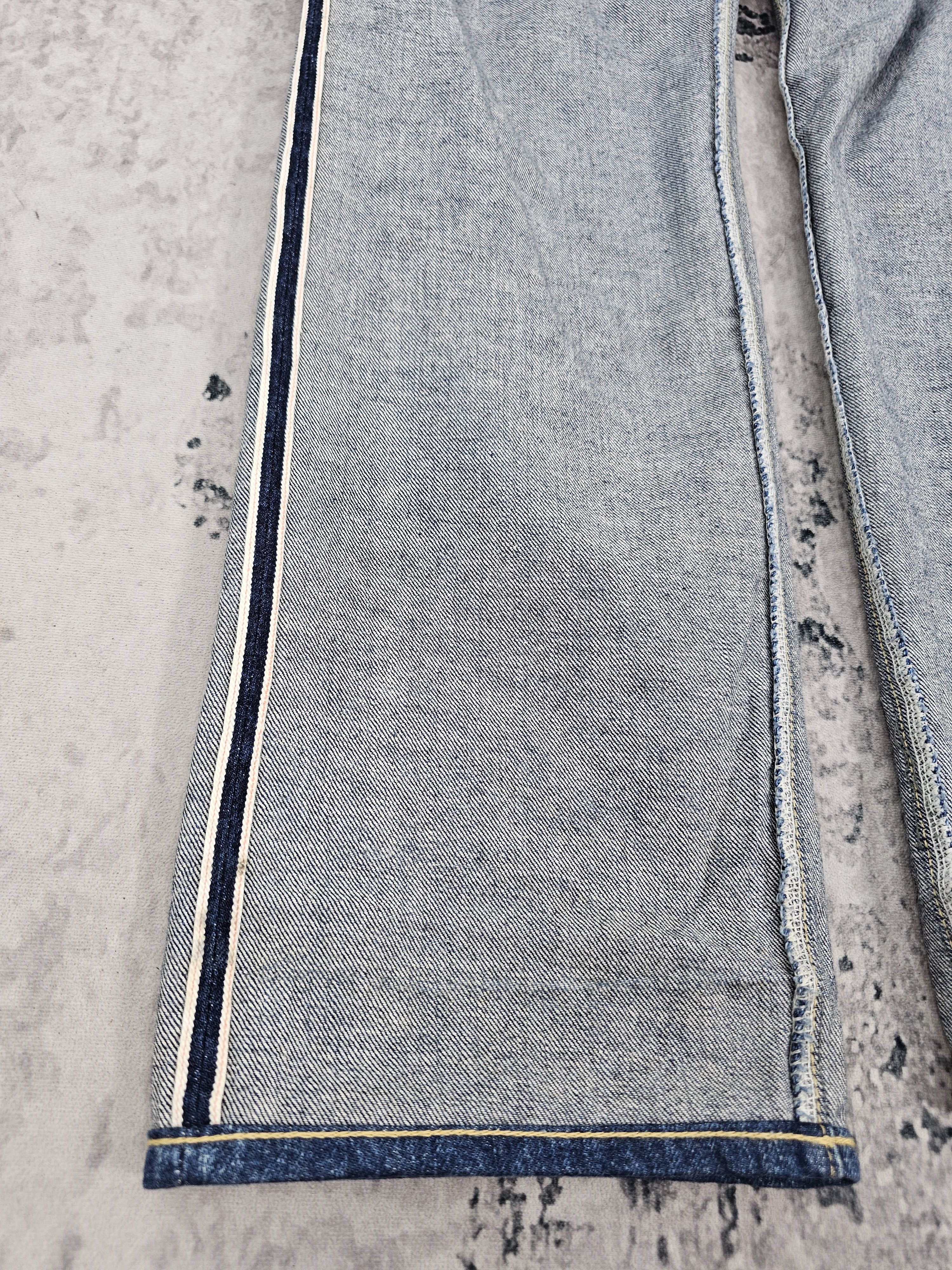 Japanese Brand GO TO HOLLYWOOD Selvedge Redline Stone Wash Resize J0297 Size US 30 / EU 46 - 13 Thumbnail