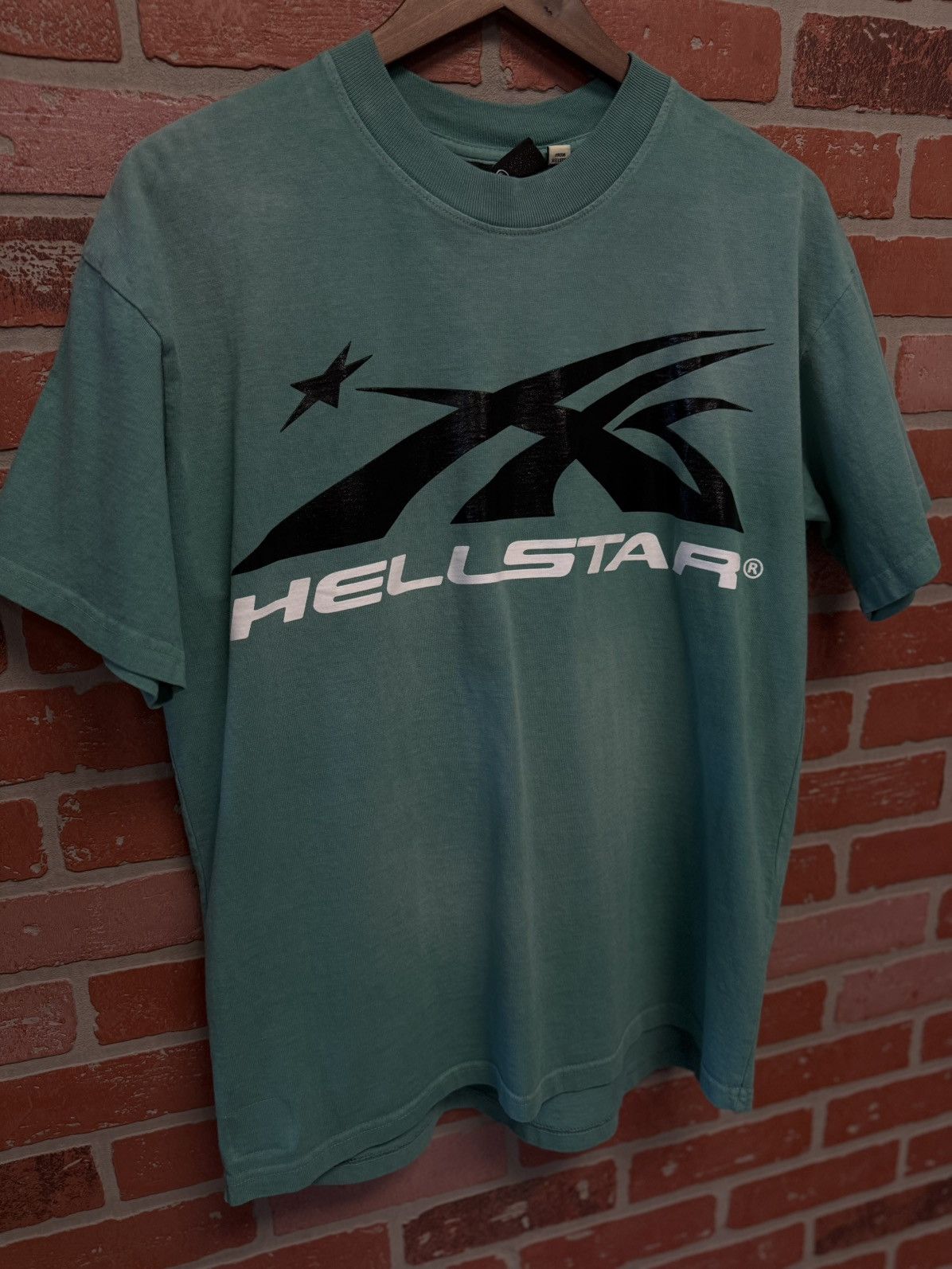 HELLSTAR Hellstar Green Logo Tee Shirt 100% Authentic Size S Size US S / EU 44-46 / 1 - 2 Thumbnail