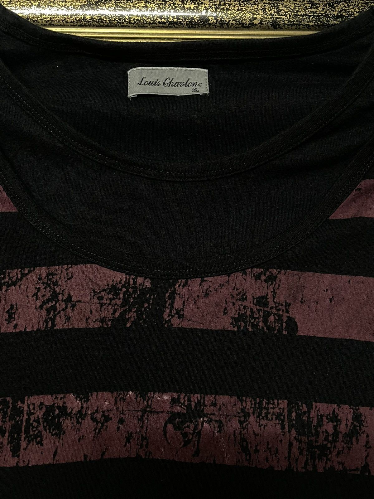 Designer × Japanese Brand × Vintage Vintage 90s Japan Designer Louis Charlon Punk Mass Media Tee Size US L / EU 52-54 / 3 - 9 Thumbnail