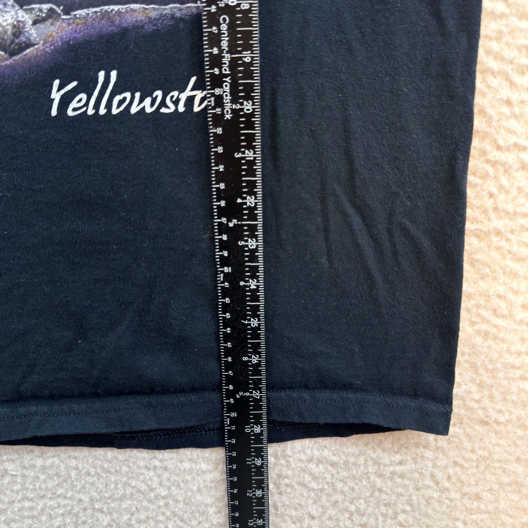 Native VINTAGE Wolf T-Shirt Large Black Graphic Yellowstone Moon Animal Native Shirt Size US L / EU 52-54 / 3 - 5 Thumbnail