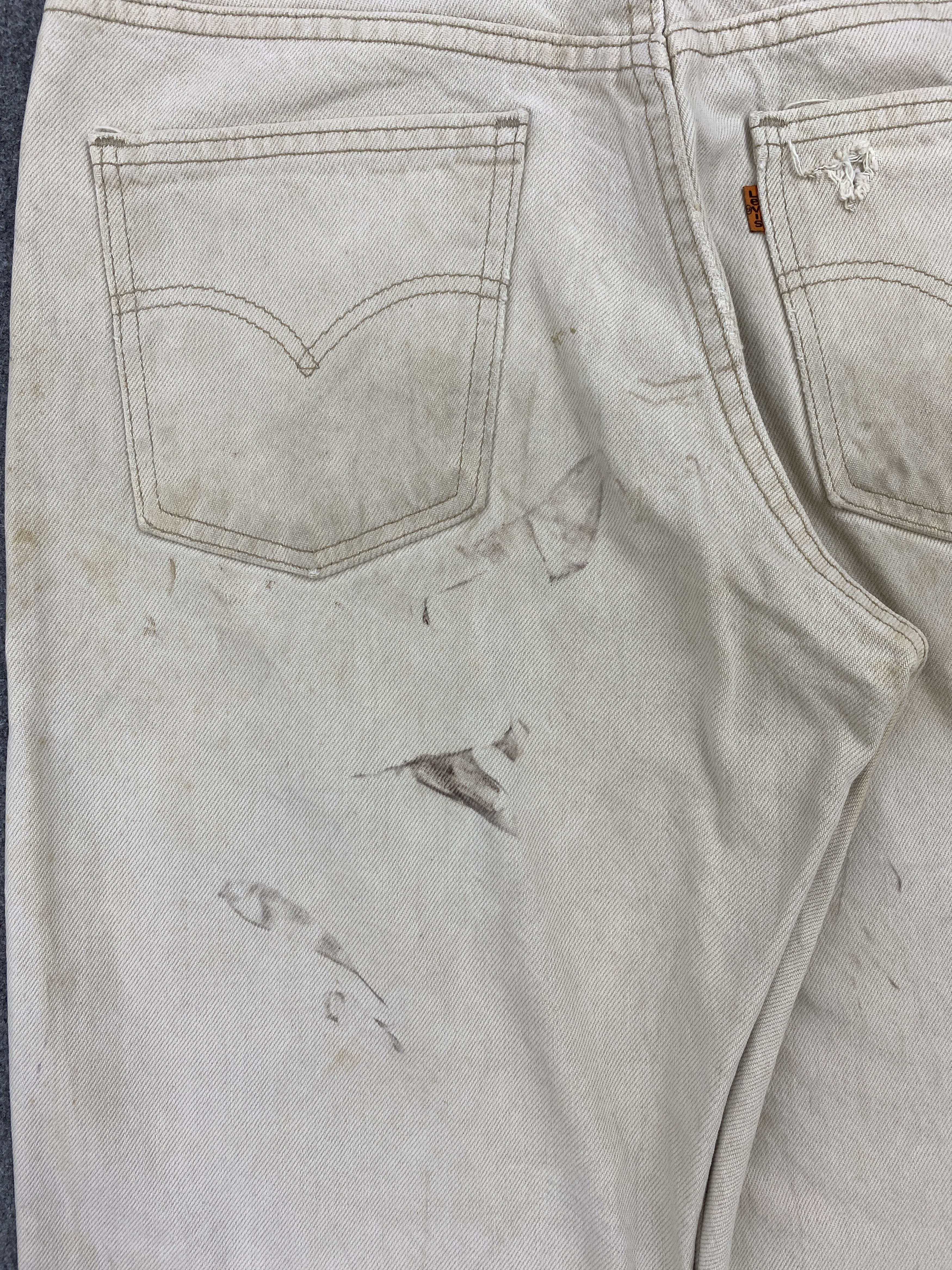 Levi's × Vintage Vintage 90s Levi's 550 Orange Tabs Jeans Size US 30 / EU 46 - 15 Thumbnail