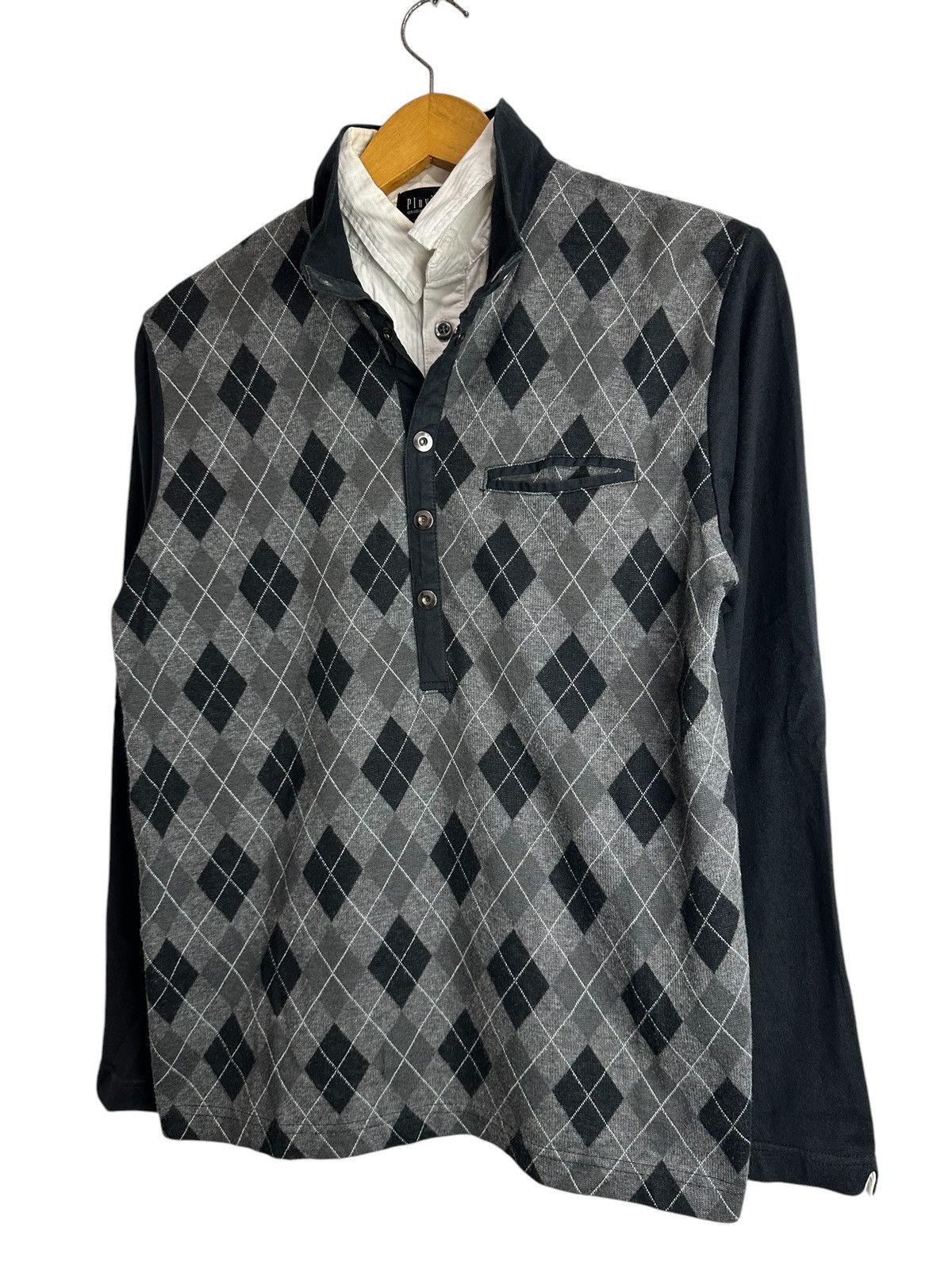 Beauty Beast PLUVIOUS DOUBLE LAYER LONG SHIRT GOTHIC IFSIX LGB STYLE Size US M / EU 48-50 / 2 - 4 Thumbnail