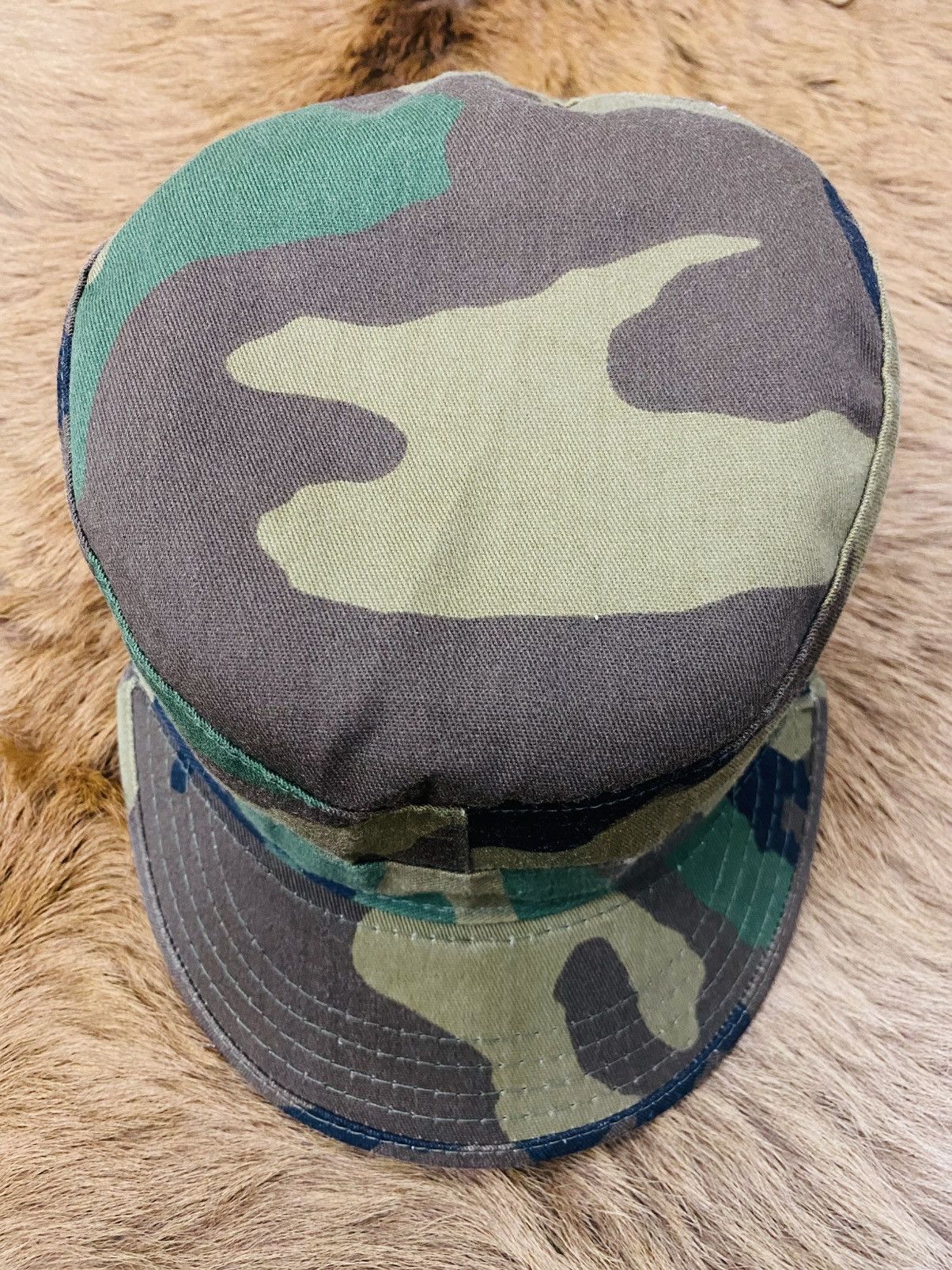 Other U.S ARMY USGI COMBAT CAP WOODLAND CAMO Size 42 - 5 Thumbnail