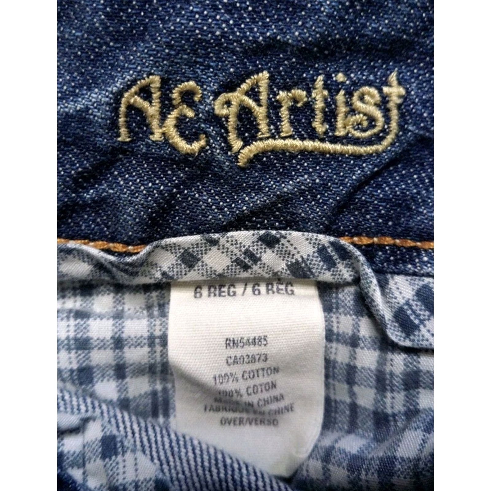 American Eagle Outfitters American Eagle Outfitters Jeans Womens Artist 5-Pocket Denim Straight Mid Rise Dark Blue 30x19 (8) Cotton Spandex XS? Size 30" / US 8 / IT 44 - 5 Thumbnail