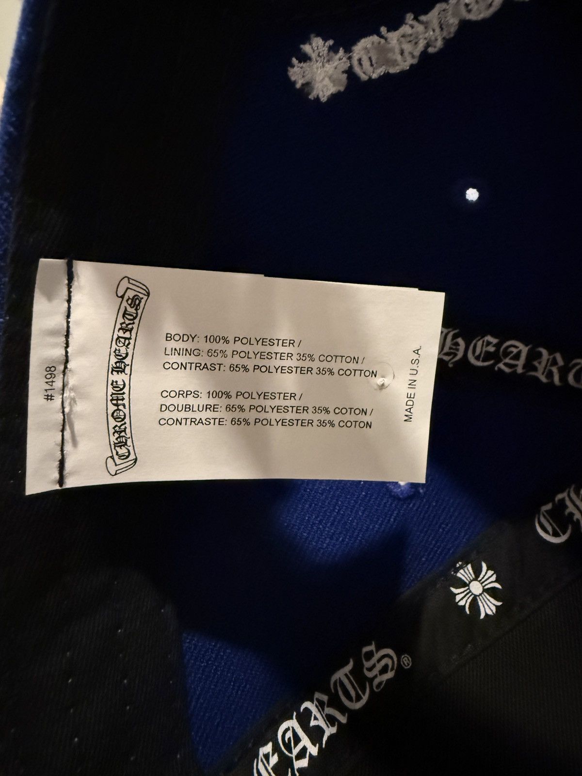 Chrome Hearts Chrome heart baseball hat Size ONE SIZE - 5 Thumbnail