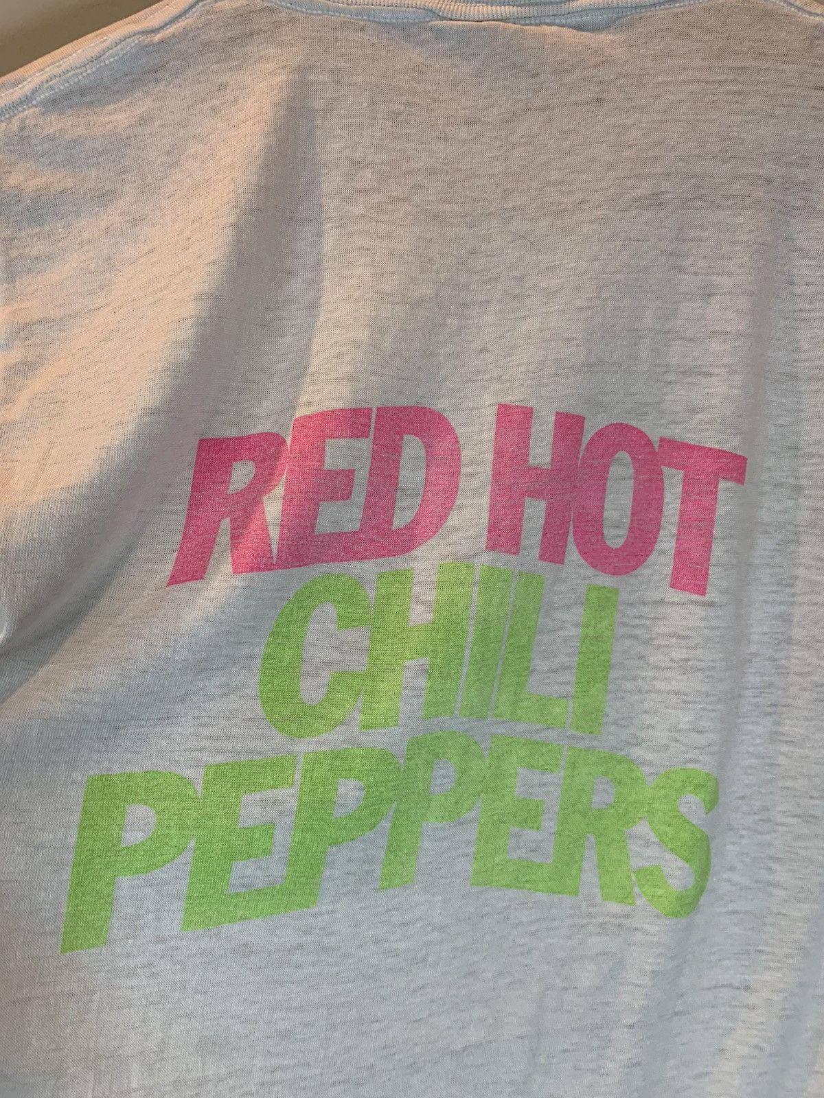 Band Tees × Vintage *RARE* Vintage 1984 Red Hot Chili Peppers RHCP Coyotes Shirt Size US M / EU 48-50 / 2 - 4 Thumbnail