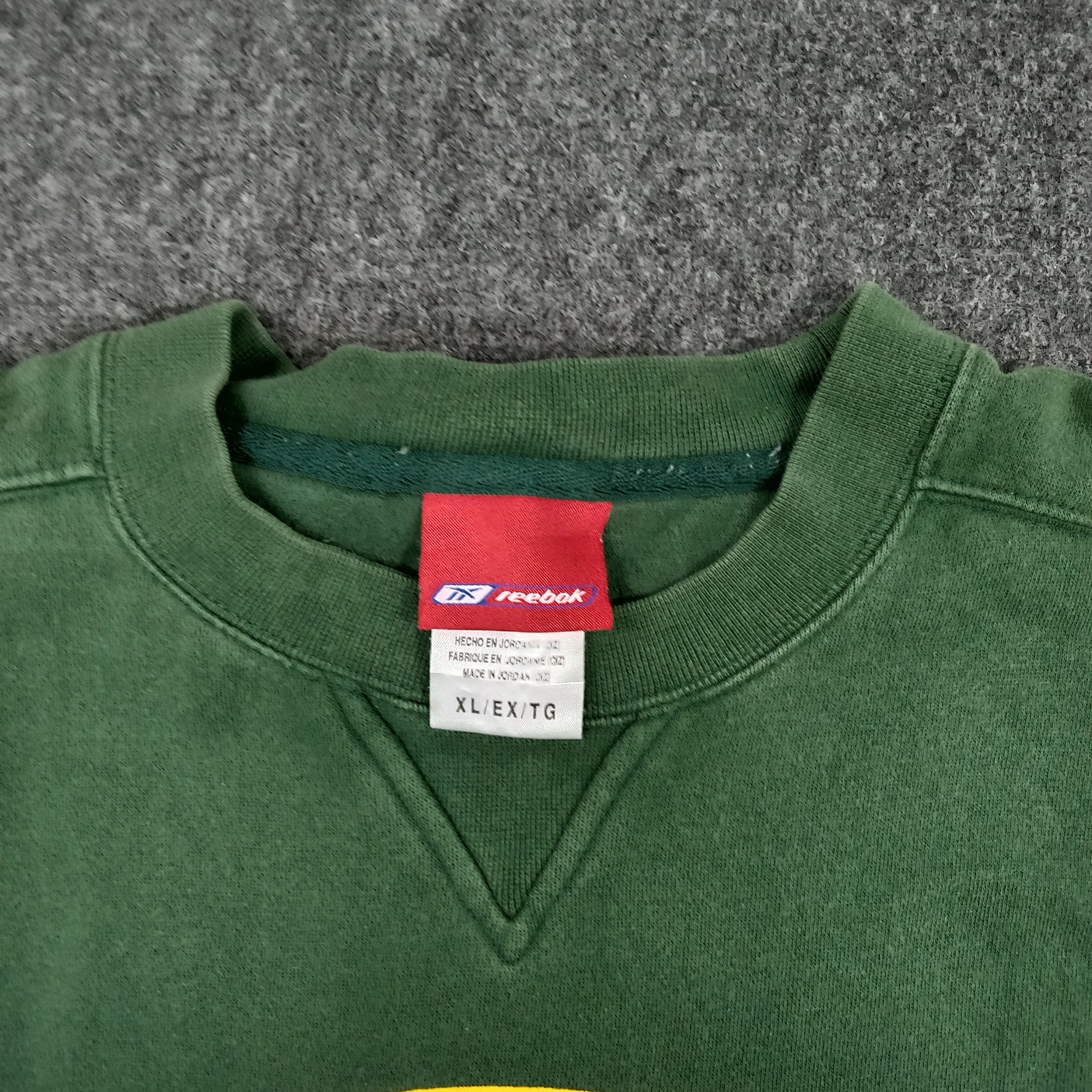 NFL × Reebok × Vintage Reebok Greebay Packers American Football Sweatshirt Size US XXL / EU 58 / 5 - 3 Thumbnail