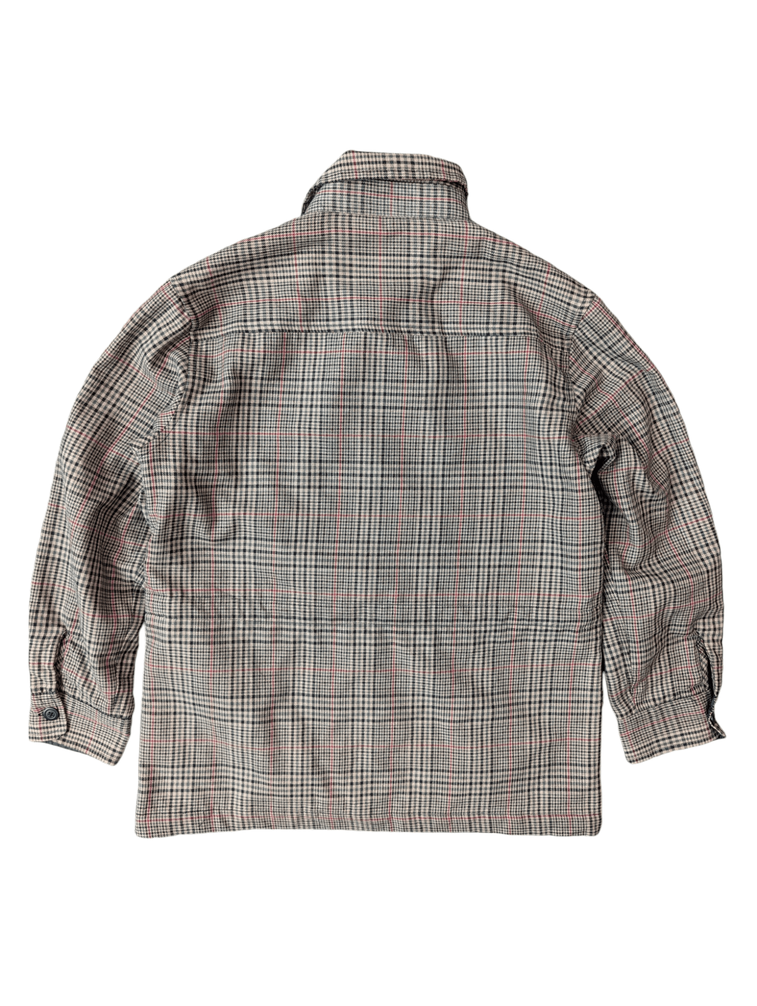 Japanese Brand Crew Checkered Quilted Overshirt Button Ups Jacket Size US L / EU 52-54 / 3 - 9 Thumbnail