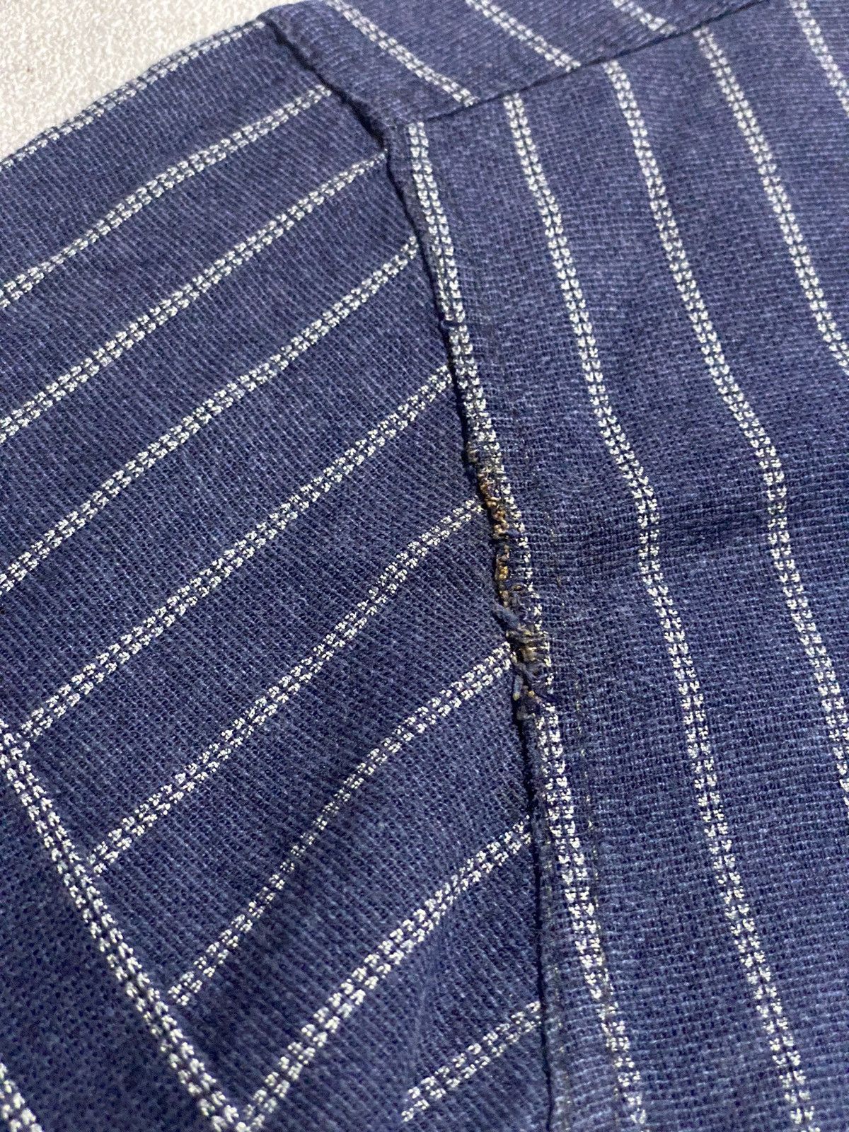 The Real McCoy's McCoy Industry Stripe Shirt Size US L / EU 52-54 / 3 - 6 Thumbnail