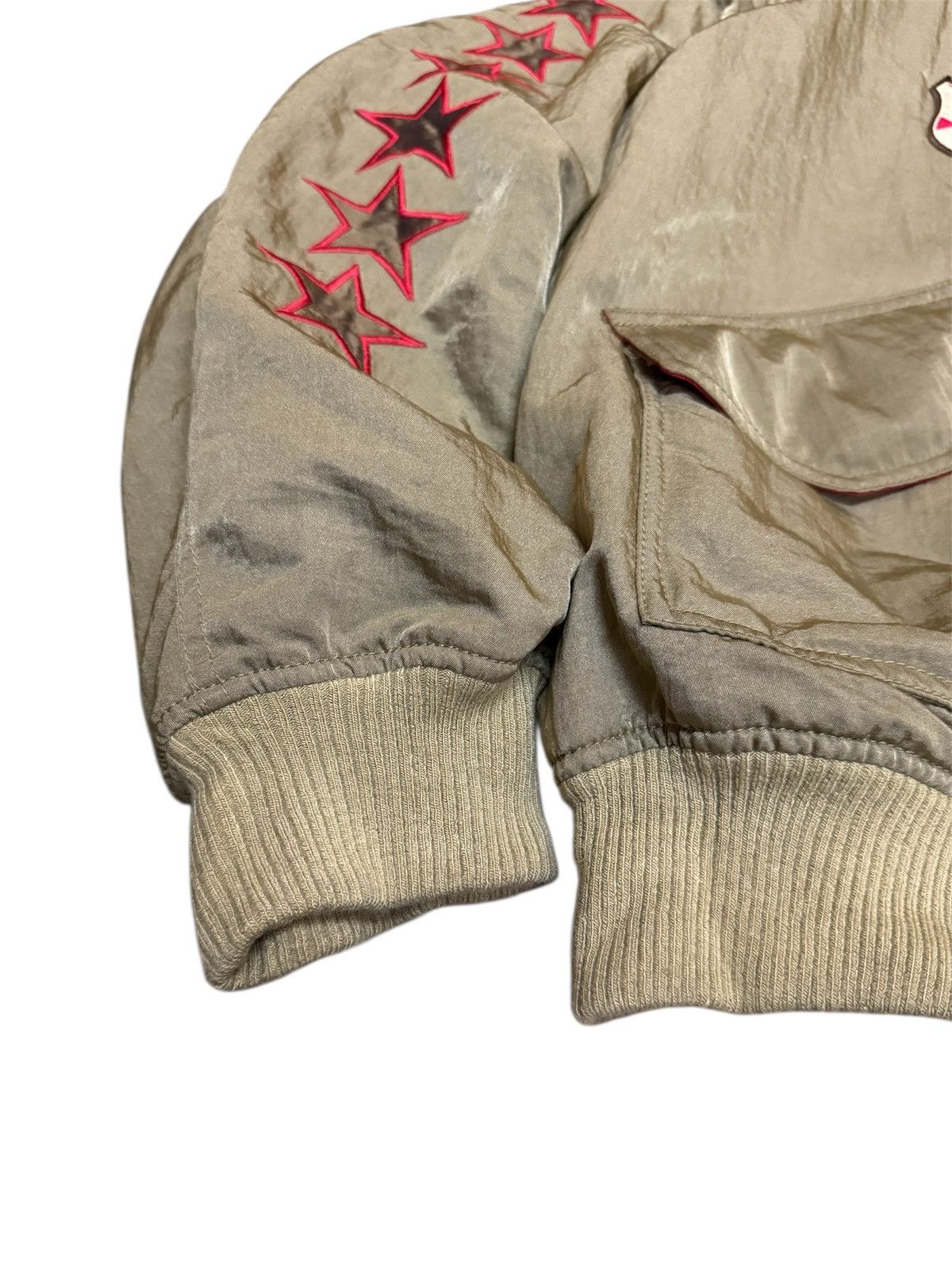 Anime Vintage Bandai Hiroto Sutou Go-on Gold Bomber Jacket Size US XL / EU 56 / 4 - 4 Thumbnail