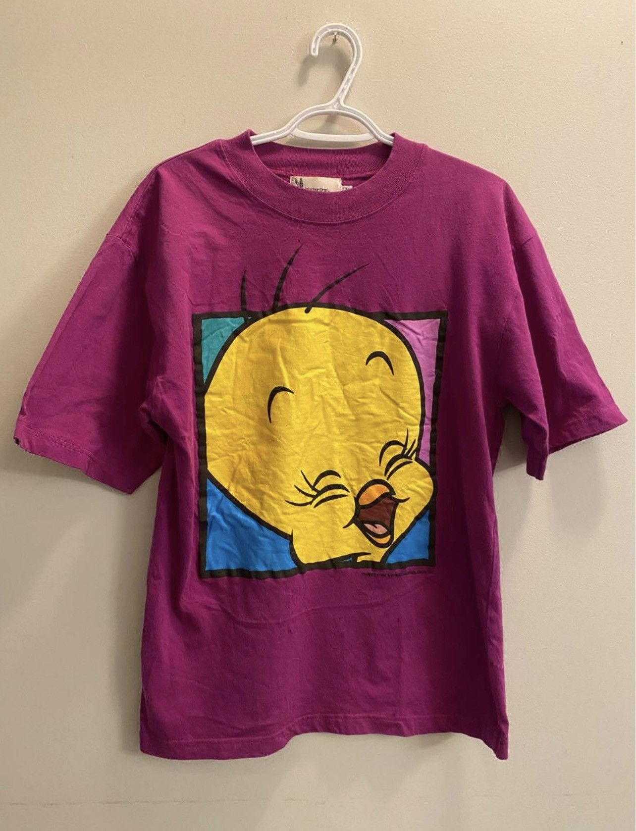 Vintage × Warner Bros VINTAGE 90’s TWEETY BIRD SHIRT Size US M / EU 48-50 / 2 - 1 Thumbnail
