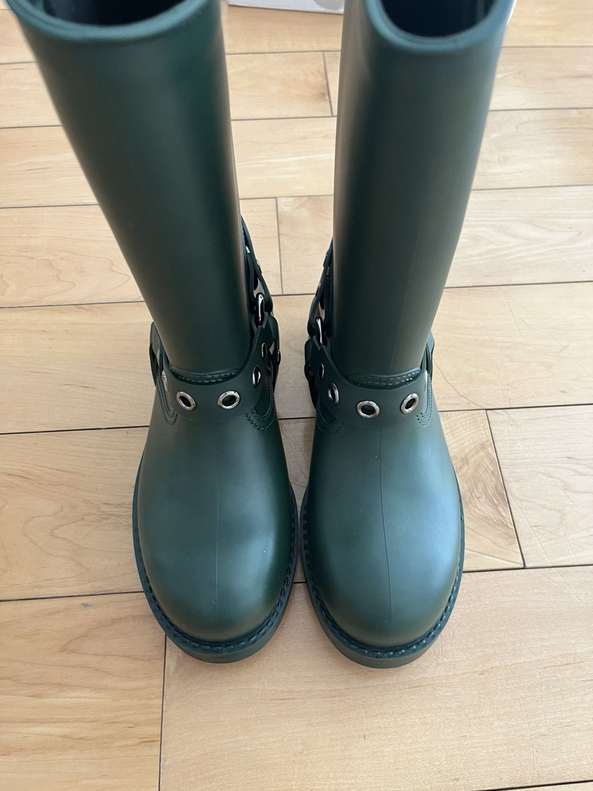 RED Valentino NWT - RED Valentino Engineer Rubber Boots Size US 7 / IT 37 - 2 Thumbnail