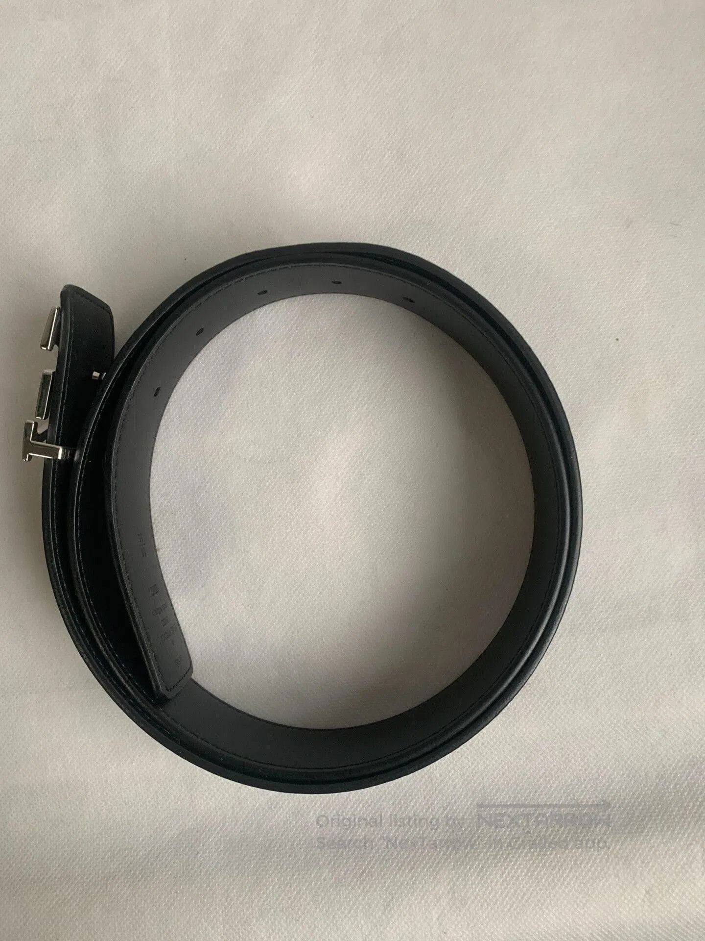 Louis Vuitton Louis Vuitton Men's Black Logo Belt. Size ONE SIZE - 6 Thumbnail