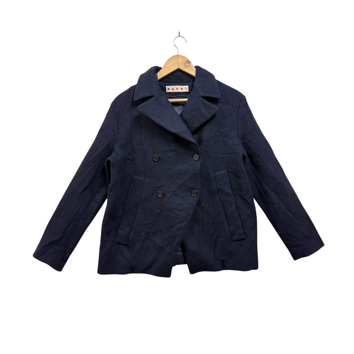 Marni Marni Double Breasted Jacket Made in Italy Size L / US 10 / IT 46 - 1 Thumbnail