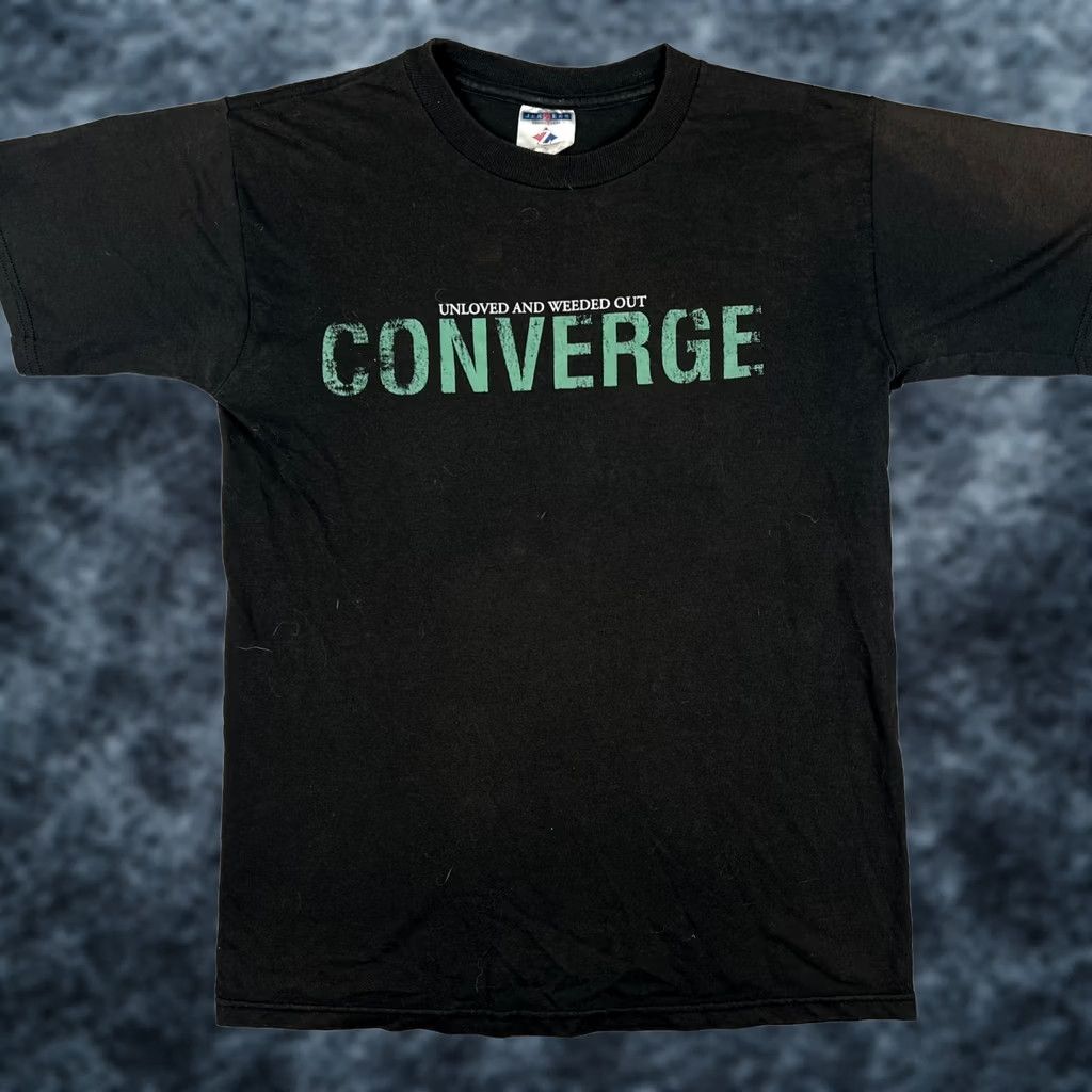 Jerzees VINTAGE Converge Shirt Small Black Metal Tour Concert Merch Unloved and Weeded Out Size US S / EU 44-46 / 1 - 1 Thumbnail