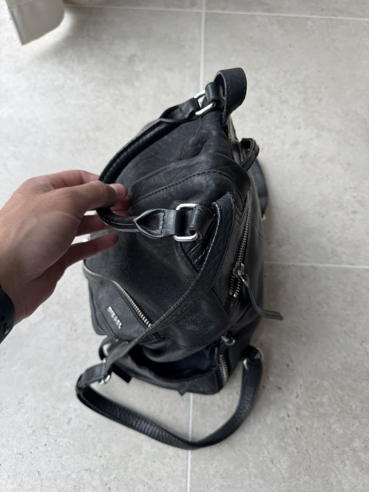 Diesel Diesel Zipper Backpack Size ONE SIZE - 6 Thumbnail