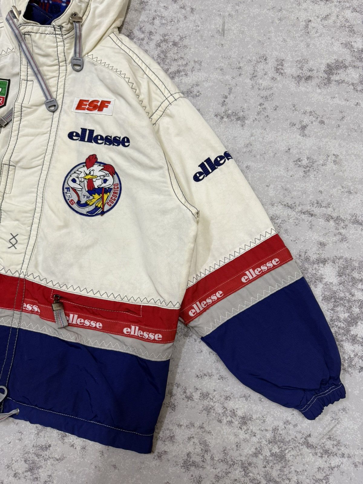 Ellesse × Goldwin VINTAGE 90s ELLESSE MADE BY GOLDWIN SKI JACKET Size US L / EU 52-54 / 3 - 5 Thumbnail