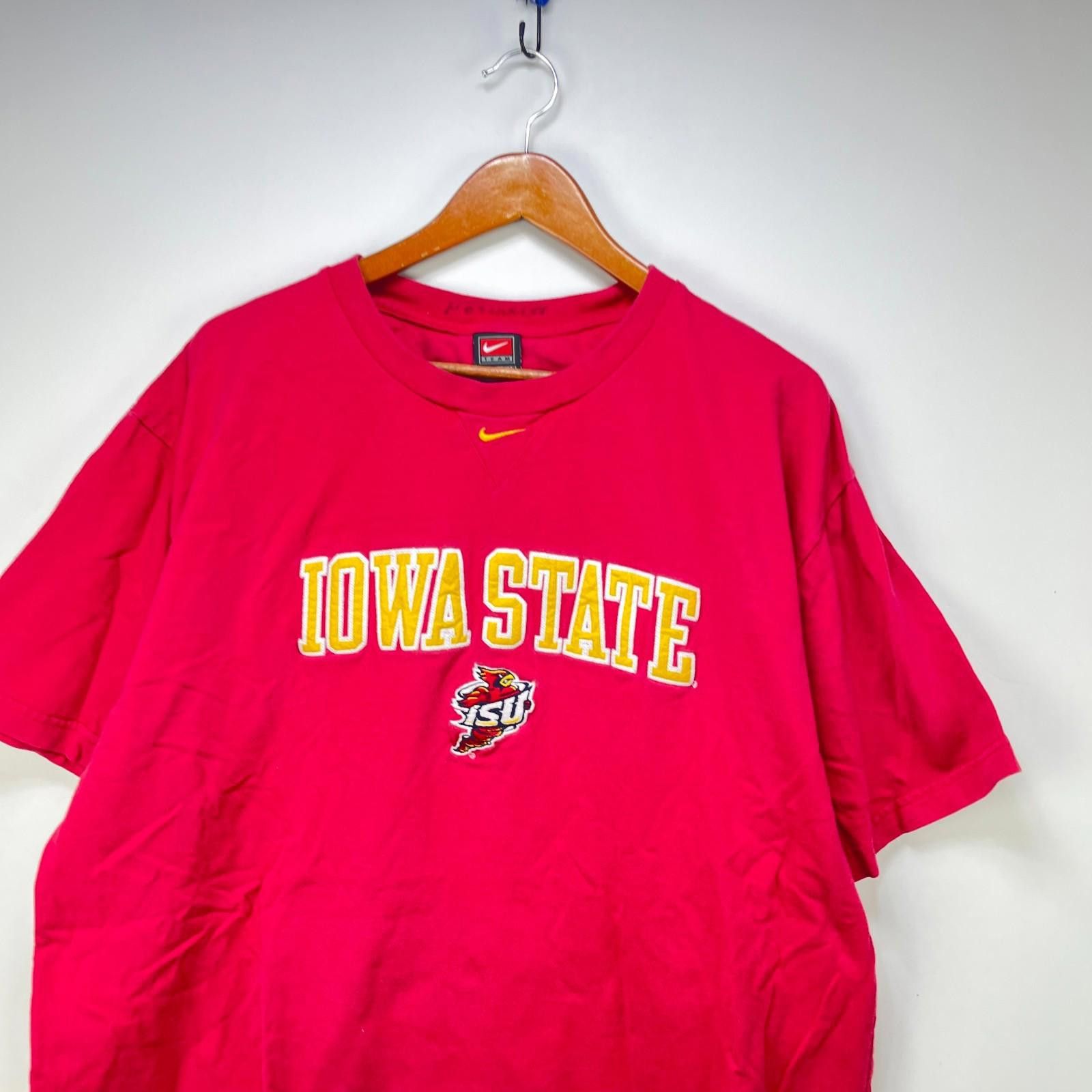 Nike Vintage Nike Iowa State University T Shirt 2XL Size ONE SIZE - 2 Thumbnail