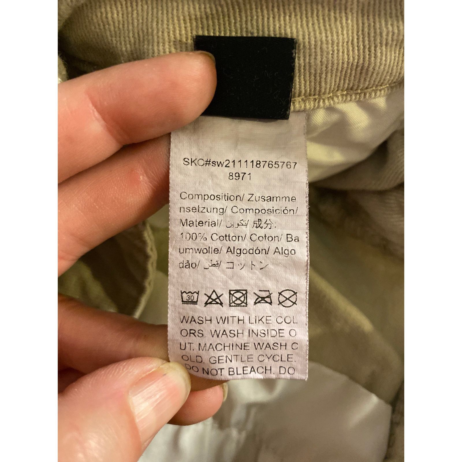 Shein Y2K Utility Cargo Pants Khaki Wide Leg SHEIN Women’s Small Size 24" / US 00 / IT 34 - 4 Thumbnail