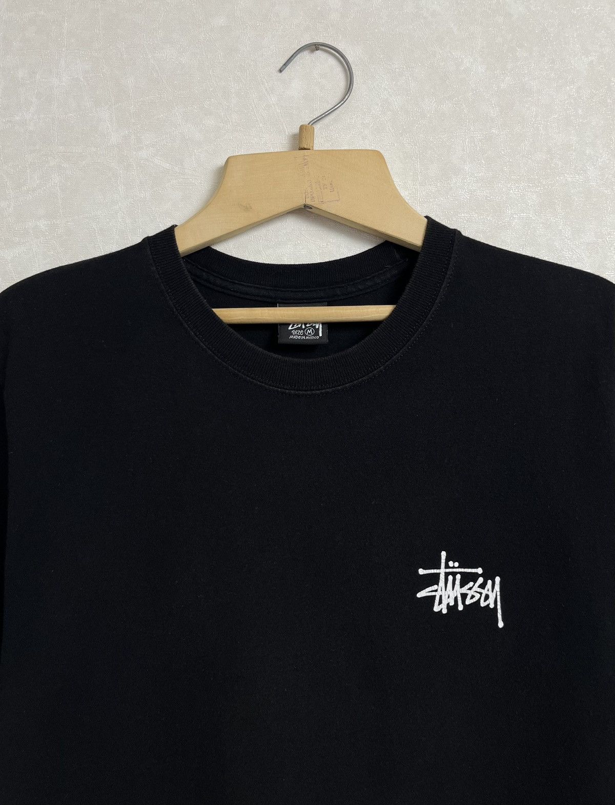 Stussy Stussy Black T-Shirt 00s Size US M / EU 48-50 / 2 - 2 Thumbnail