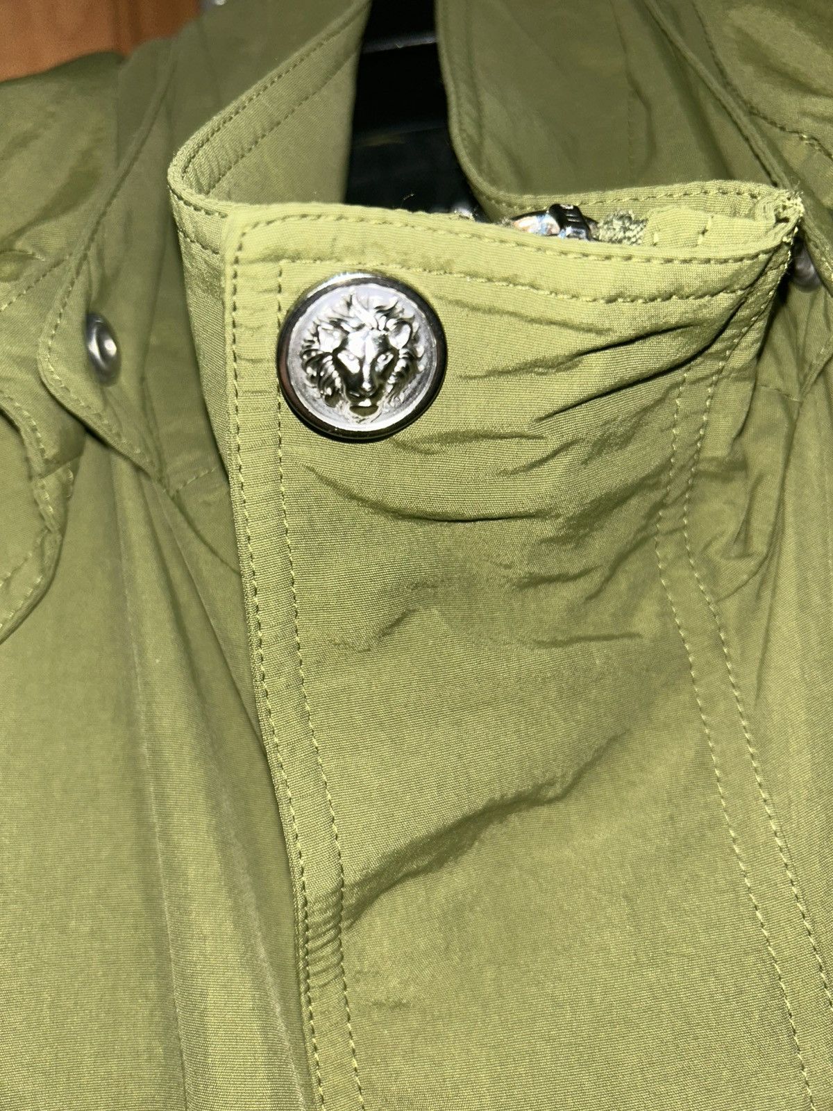 Versus Versace Versus Versace Green Hooded Parka Jacket – Size 46 (EU) Size US M / EU 48-50 / 2 - 4 Thumbnail