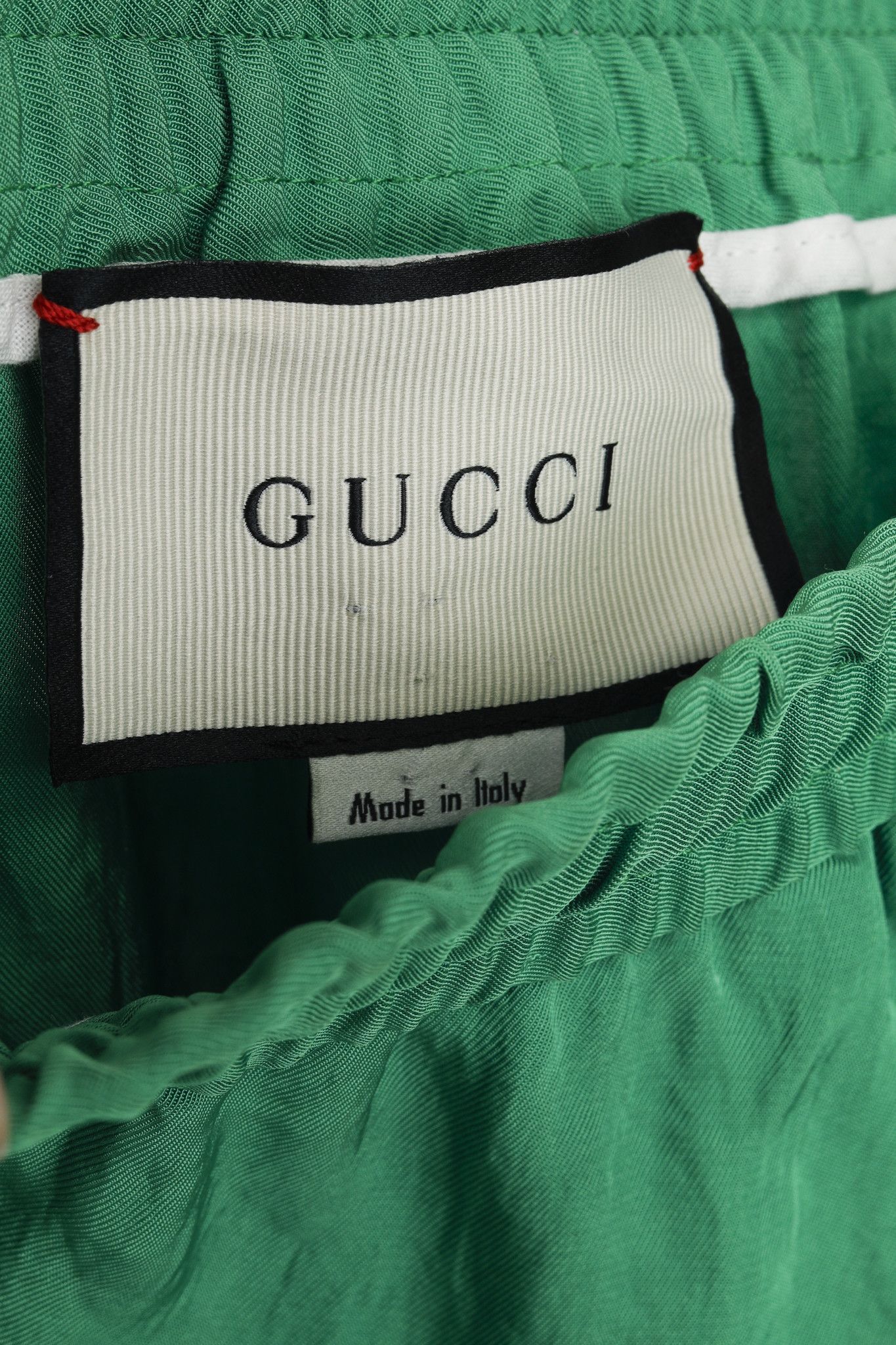 Gucci Gucci Green Logo Tape Shorts Size US 31 - 4 Thumbnail