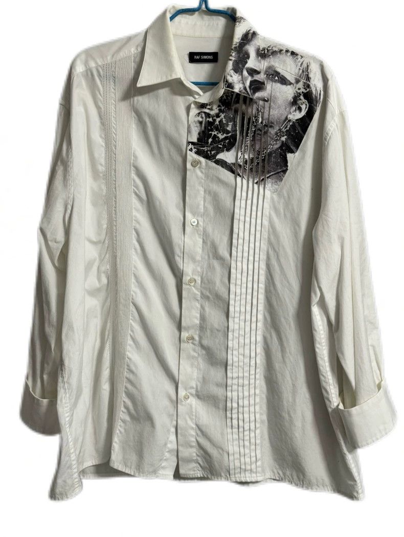Raf Simons Raf simons 19ss Shirt portrait punk patch Size US S / EU 44-46 / 1 - 1 Thumbnail