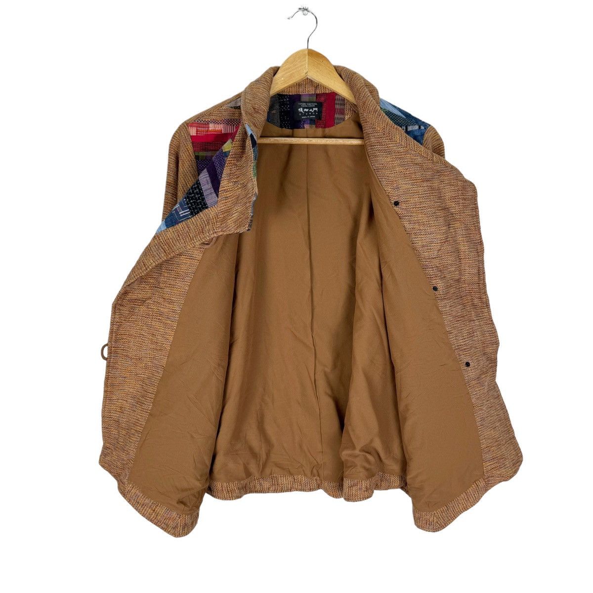 Vintage 🌟GIEMON KASURI JAPAN PATCHWORK JACKET LIKE KAPITAL Size M / US 6-8 / IT 42-44 - 9 Thumbnail