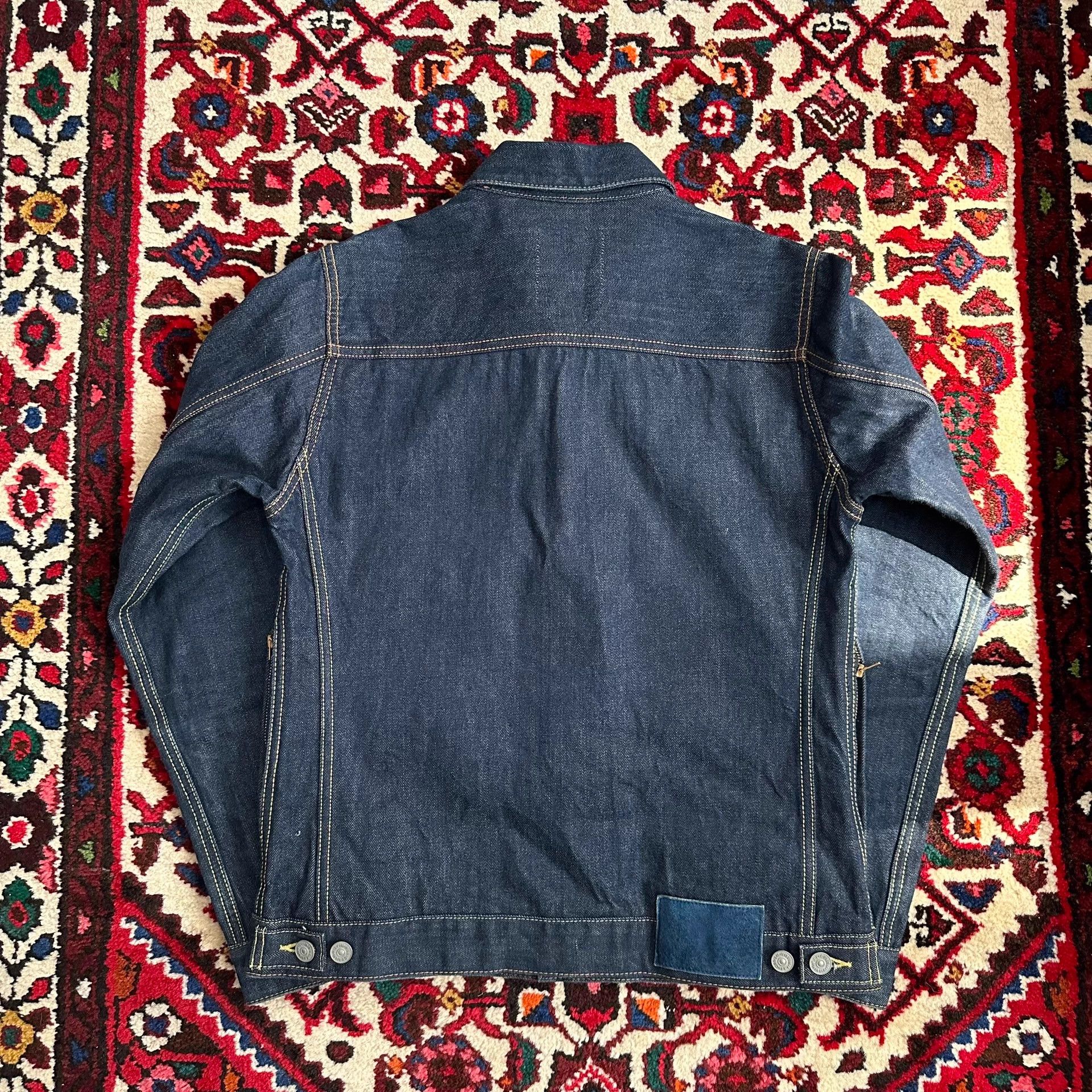 Visvim visvim 17ss 101 jkt raw denim jacket 2 Size US M / EU 48-50 / 2 - 2 Thumbnail
