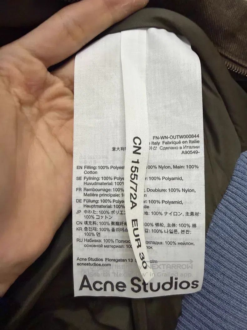 Acne Studios Acne Studios size 30 Denim Series Dye Coated Glossy Pilot S Size 4XL / US 24-26 - 4 Thumbnail