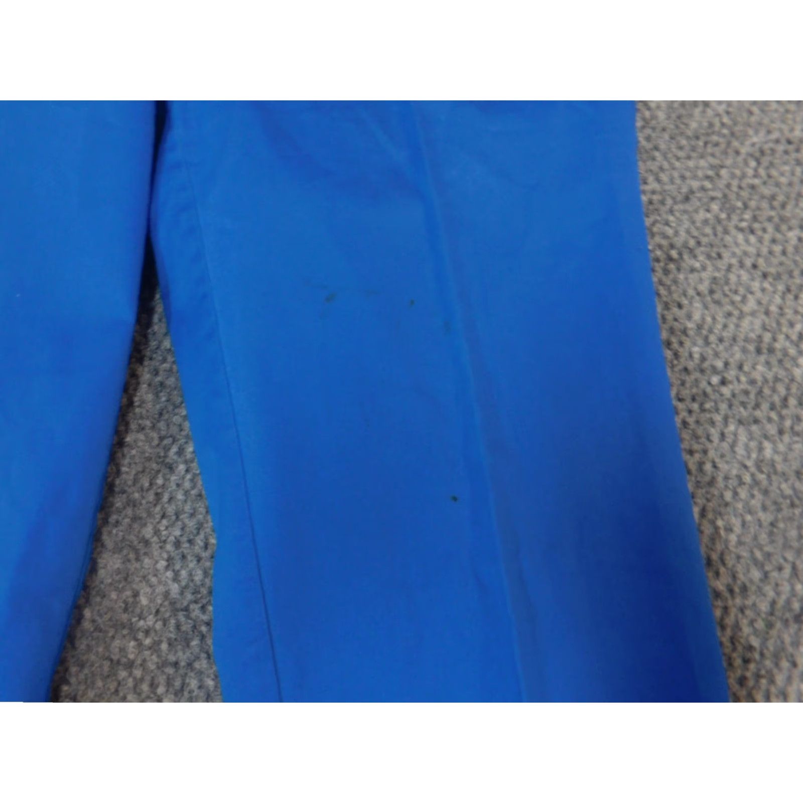 Vintage New York and Company Womens Pants 10 Blue Straight Chino Regular Inseam 26 in Stretch Comfort Casual 90s? American Environment? Size 32" / US 10 / IT 46 - 7 Thumbnail